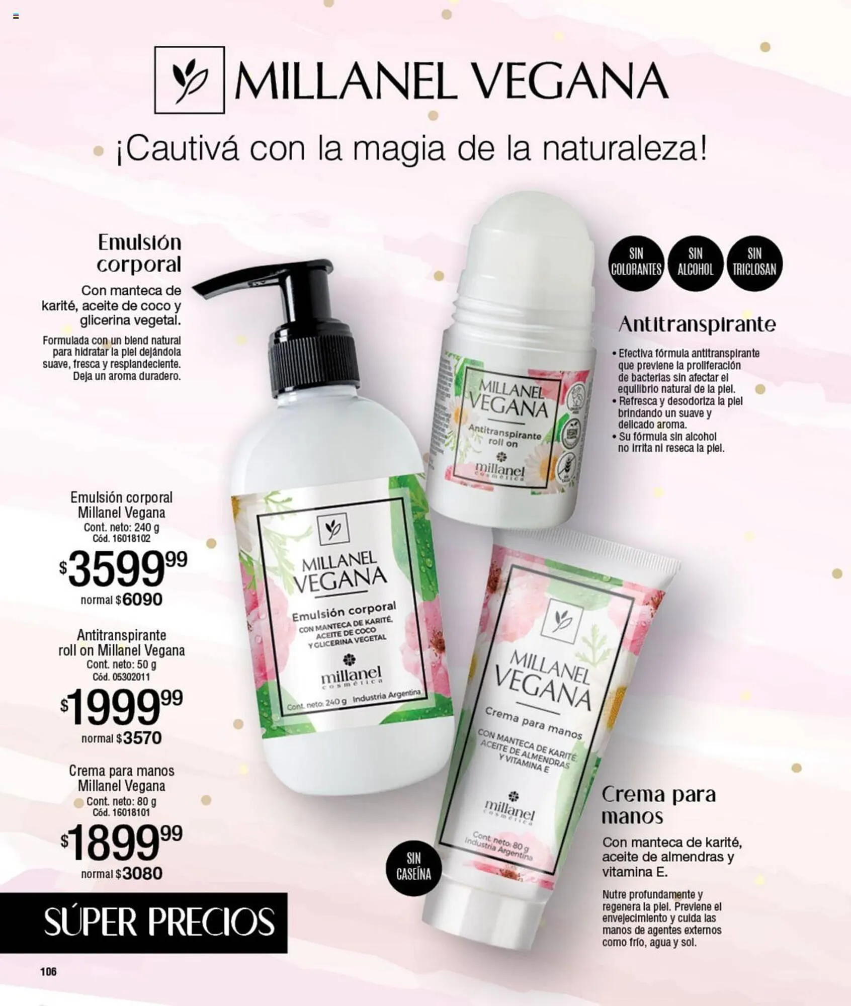 Ofertas de Catálogo Millanel Cosmética 13 de noviembre al 10 de diciembre 2023 - Página 106 del catálogo