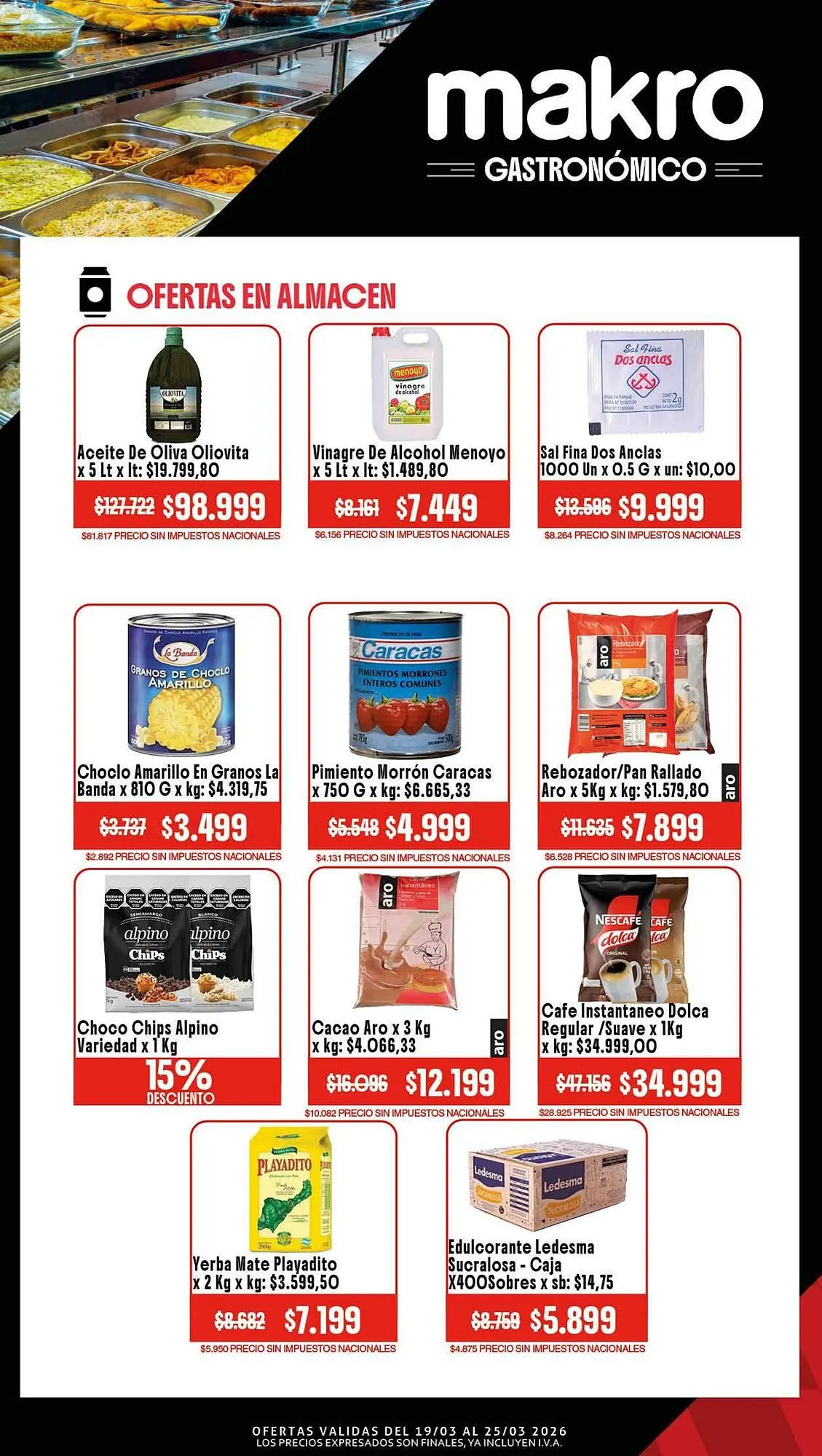 Ofertas de Catálogo Makro 19 de marzo al 25 de marzo 2026 - Página 3 del catálogo