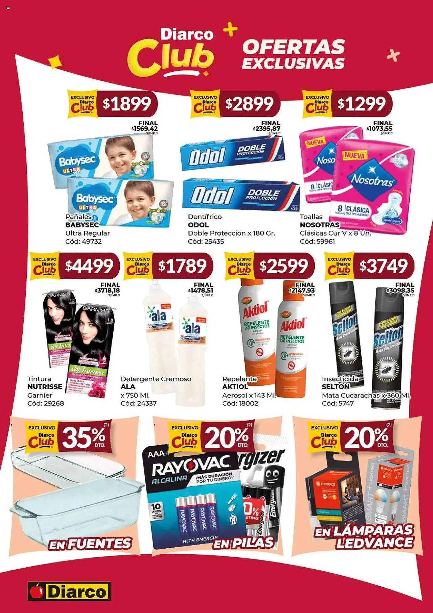 Ofertas de Catálogo Diarco 18 de agosto al 22 de agosto 2025 - Página 10 del catálogo