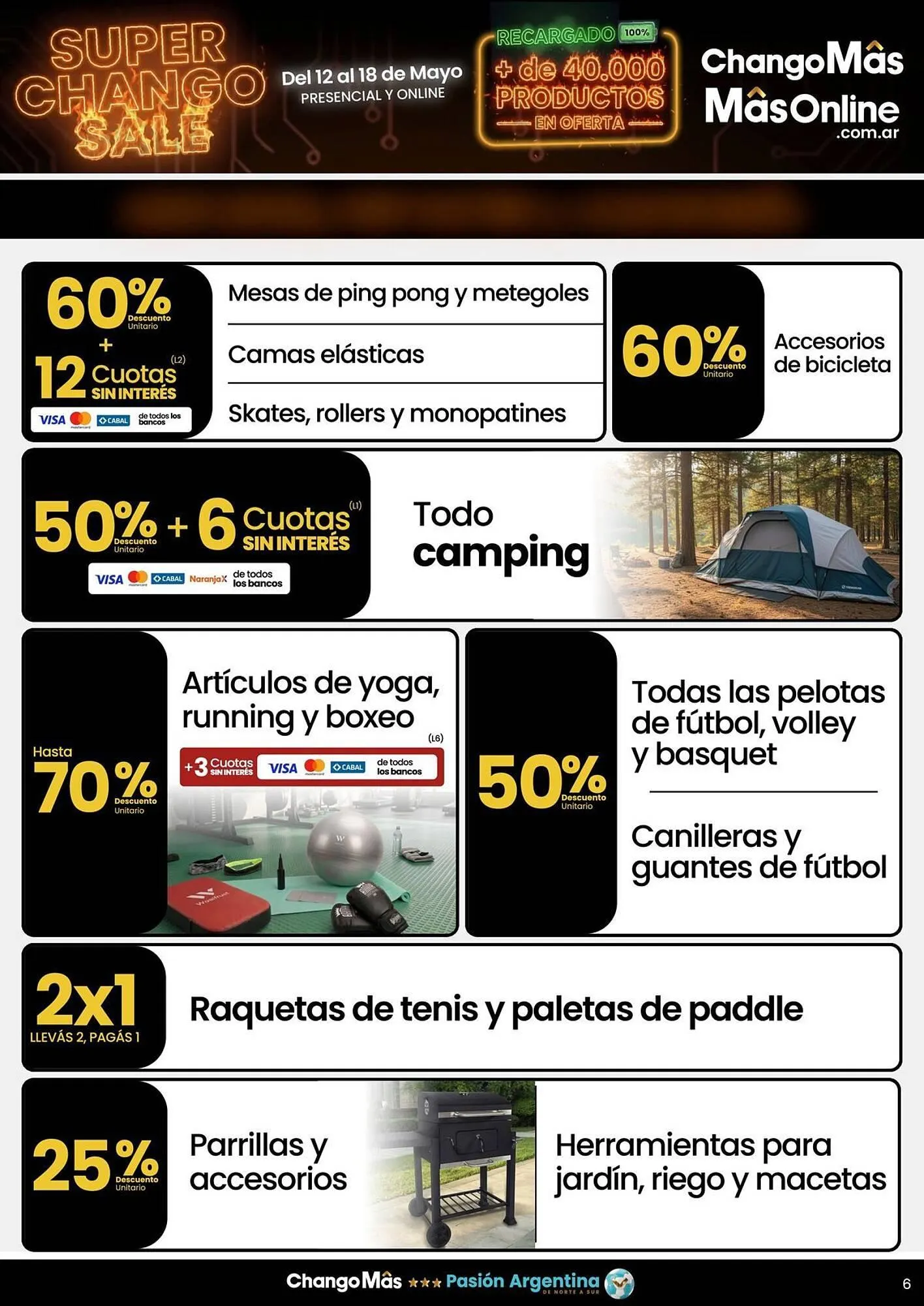 Ofertas de Catálogo Changomas 12 de mayo al 18 de mayo 2026 - Página 6 del catálogo