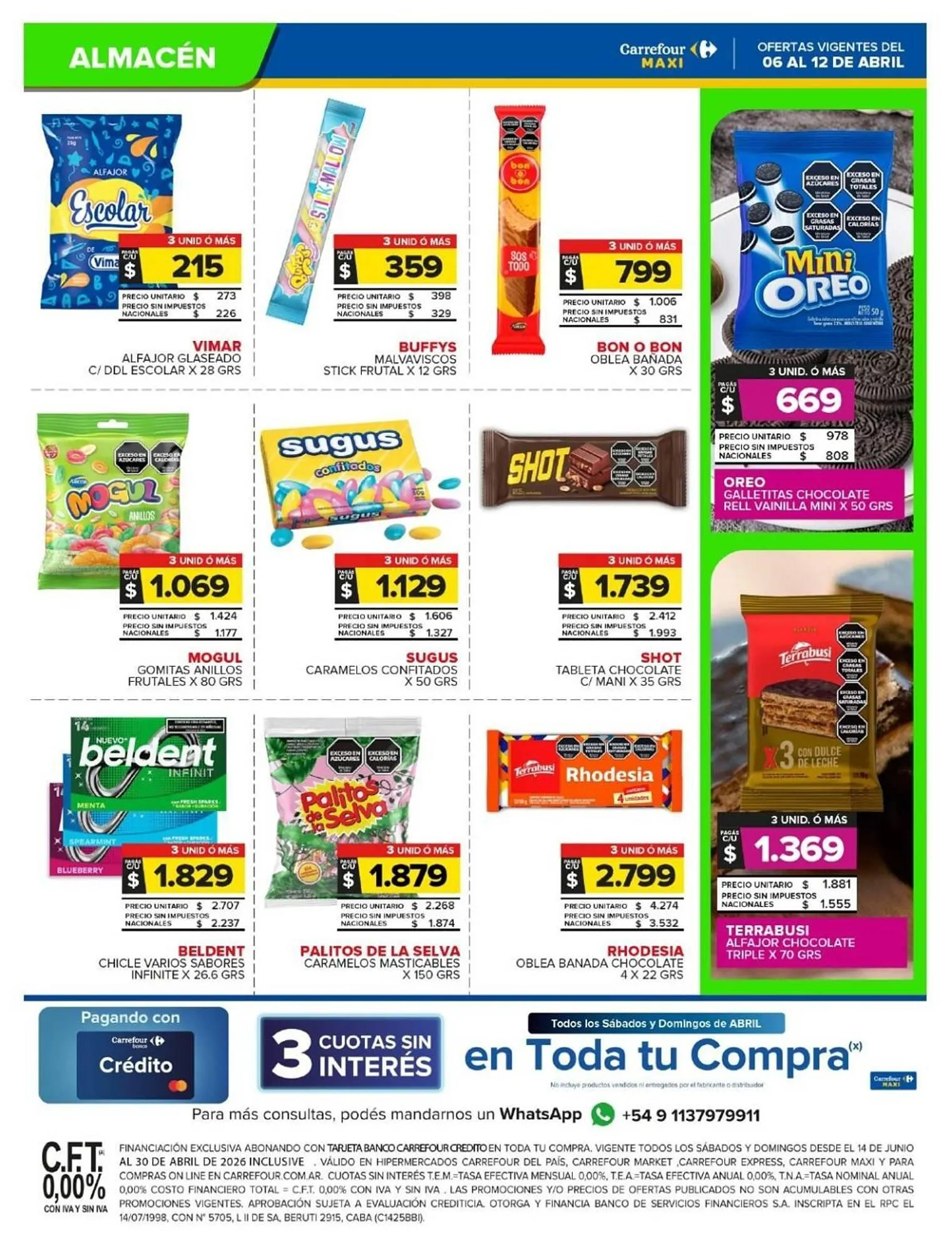 Ofertas de Folleto Carrefour Maxi 6 de abril al 12 de abril 2026 - Página 18 del catálogo