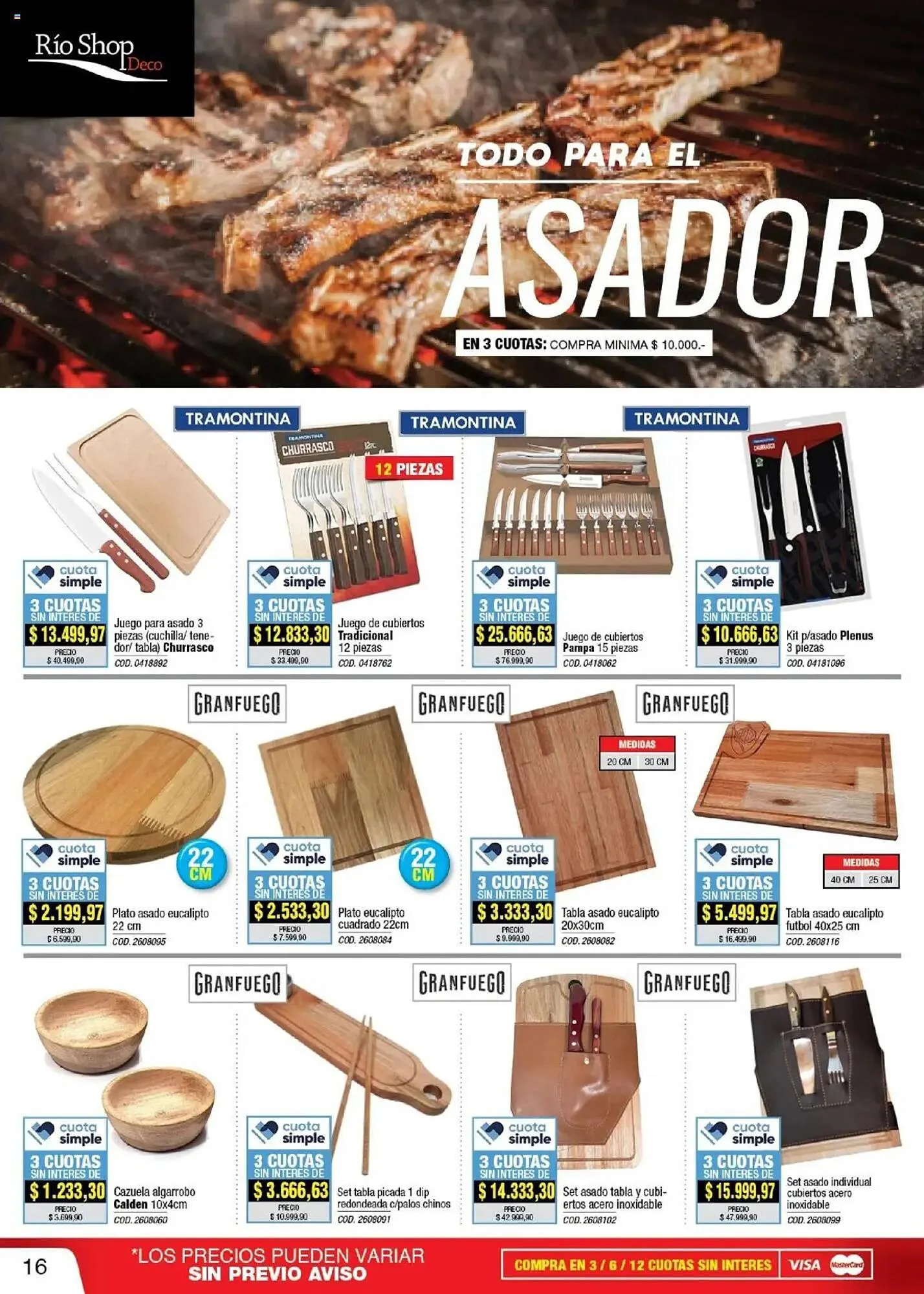 Ofertas de Catálogo Rio Shop Deco 20 de marzo al 30 de abril 2025 - Página 16 del catálogo