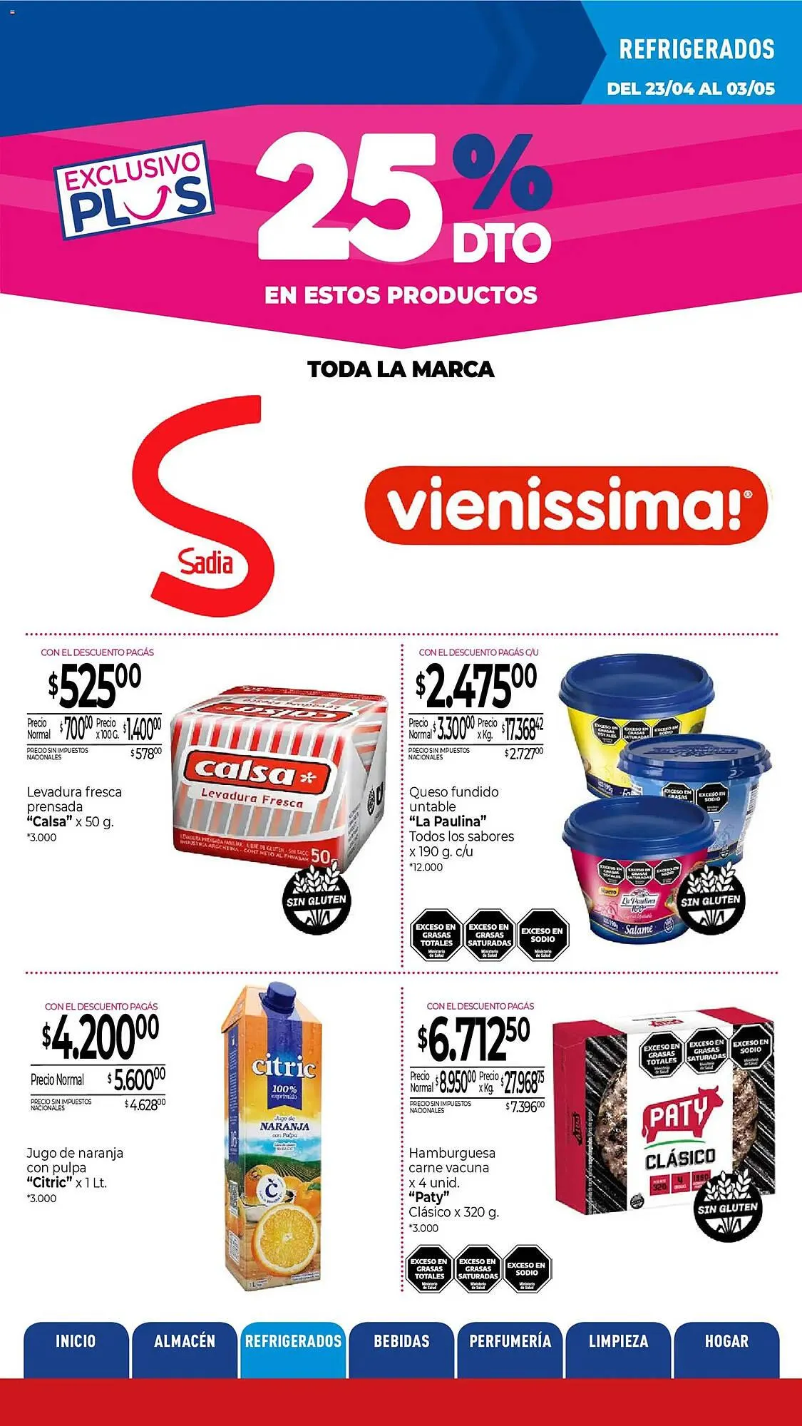 Ofertas de Catálogo La Anonima 23 de abril al 3 de mayo 2026 - Página 17 del catálogo