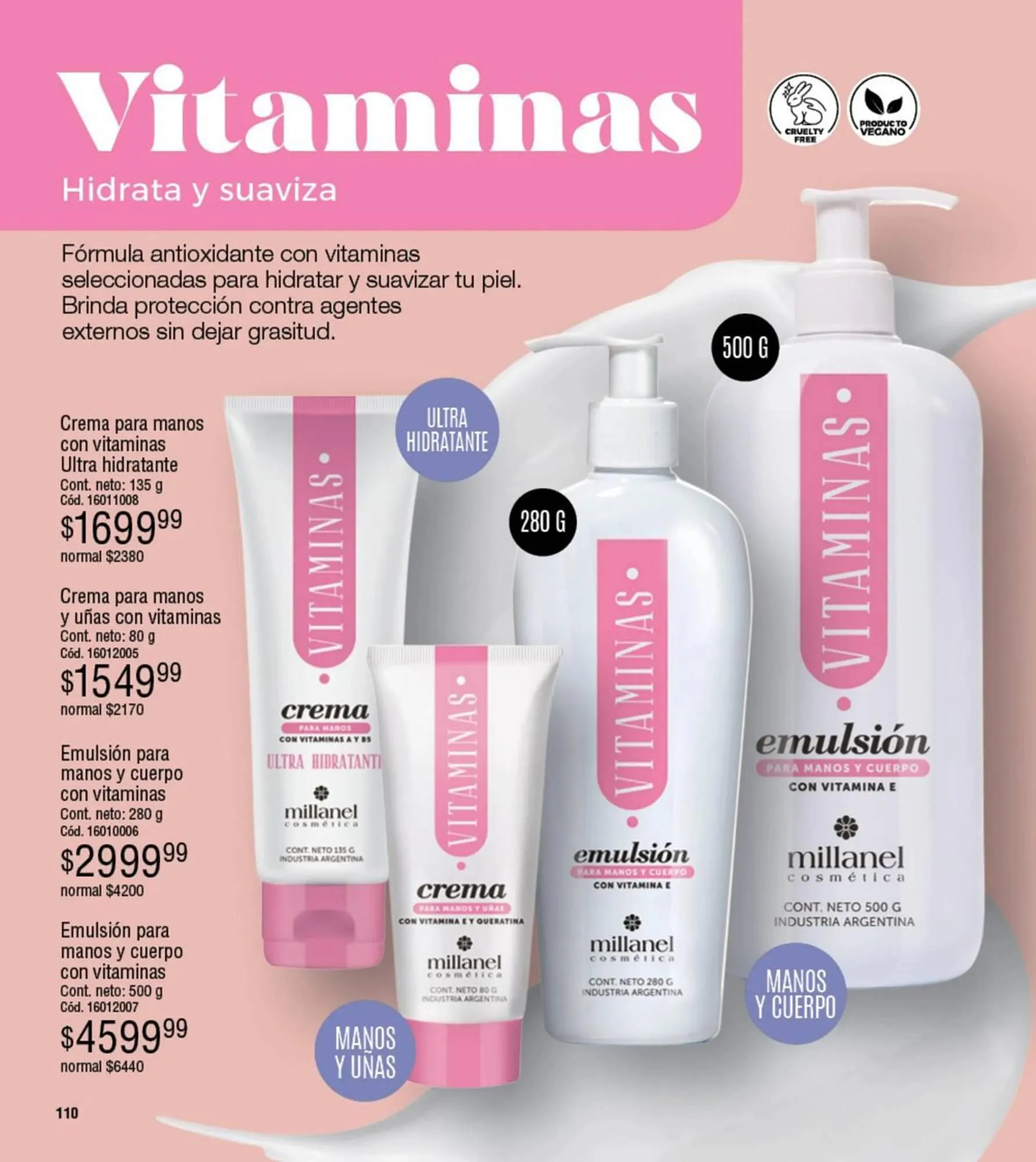 Ofertas de Catálogo Millanel Cosmética 16 de octubre al 12 de noviembre 2023 - Página 110 del catálogo