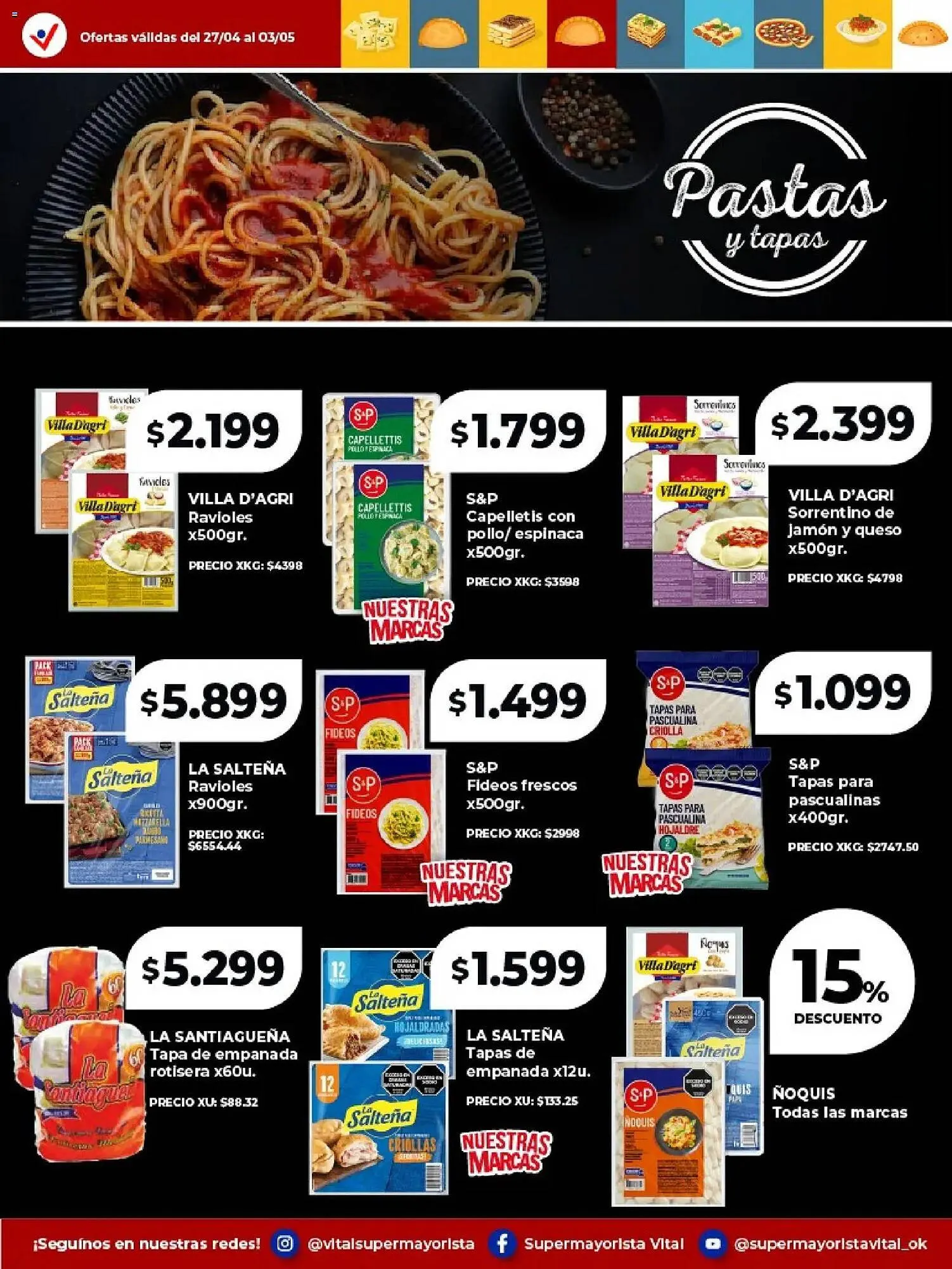 Ofertas de Catálogo Supermayorista Vital 27 de abril al 3 de mayo 2026 - Página 6 del catálogo