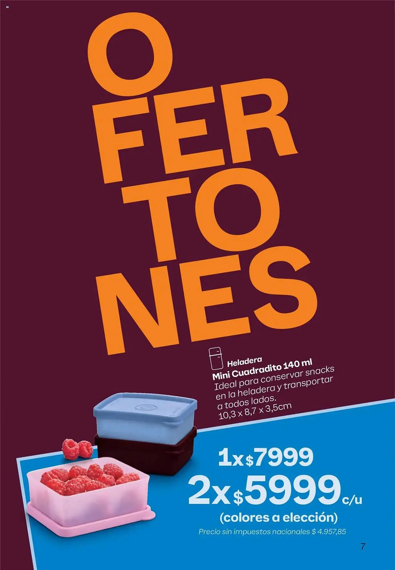 Ofertas de Catálogo Tupperware 16 de junio al 10 de julio 2025 - Página 8 del catálogo