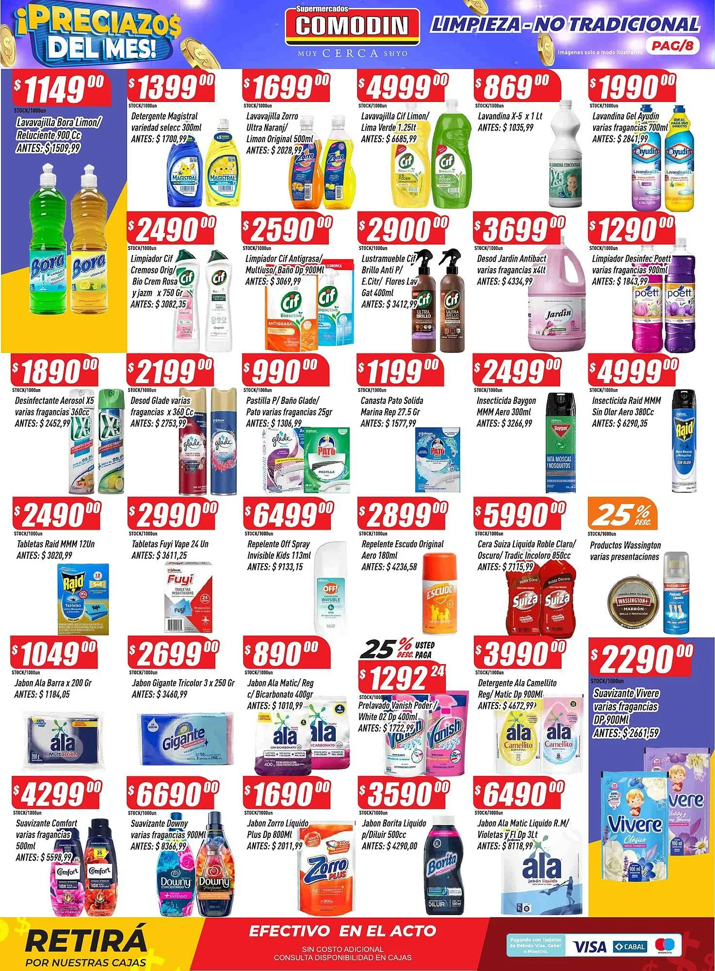Ofertas de Catálogo Supermercados Comodin 26 de mayo al 1 de junio 2025 - Página 8 del catálogo