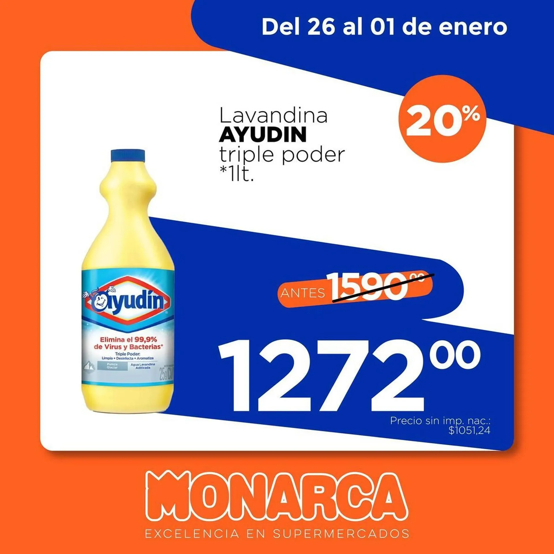 Ofertas de Catálogo Supermercados Monarca 29 de diciembre al 1 de enero 2026 - Página 4 del catálogo