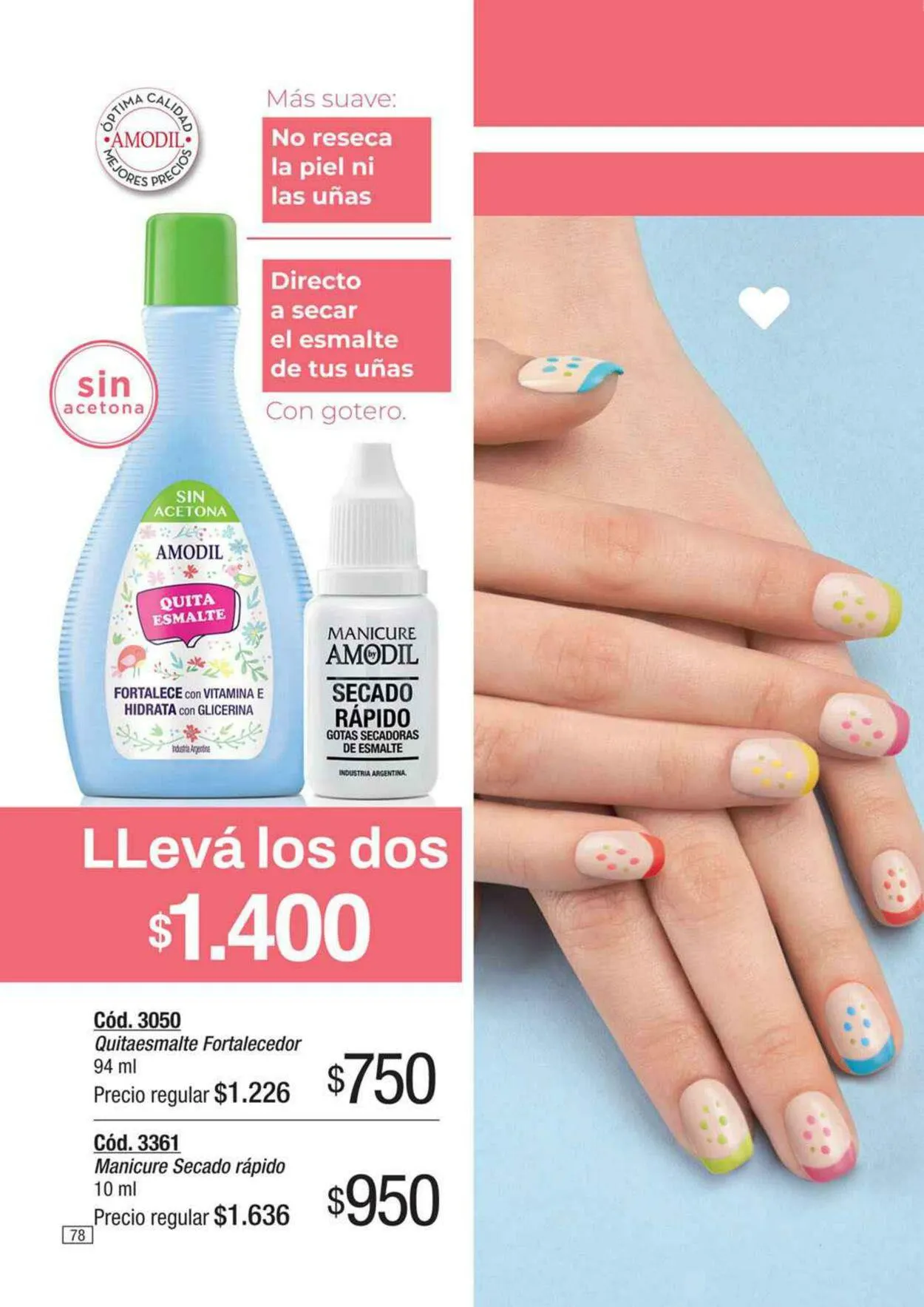 Ofertas de Amodil 2 de noviembre al 30 de noviembre 2023 - Página 78 del catálogo