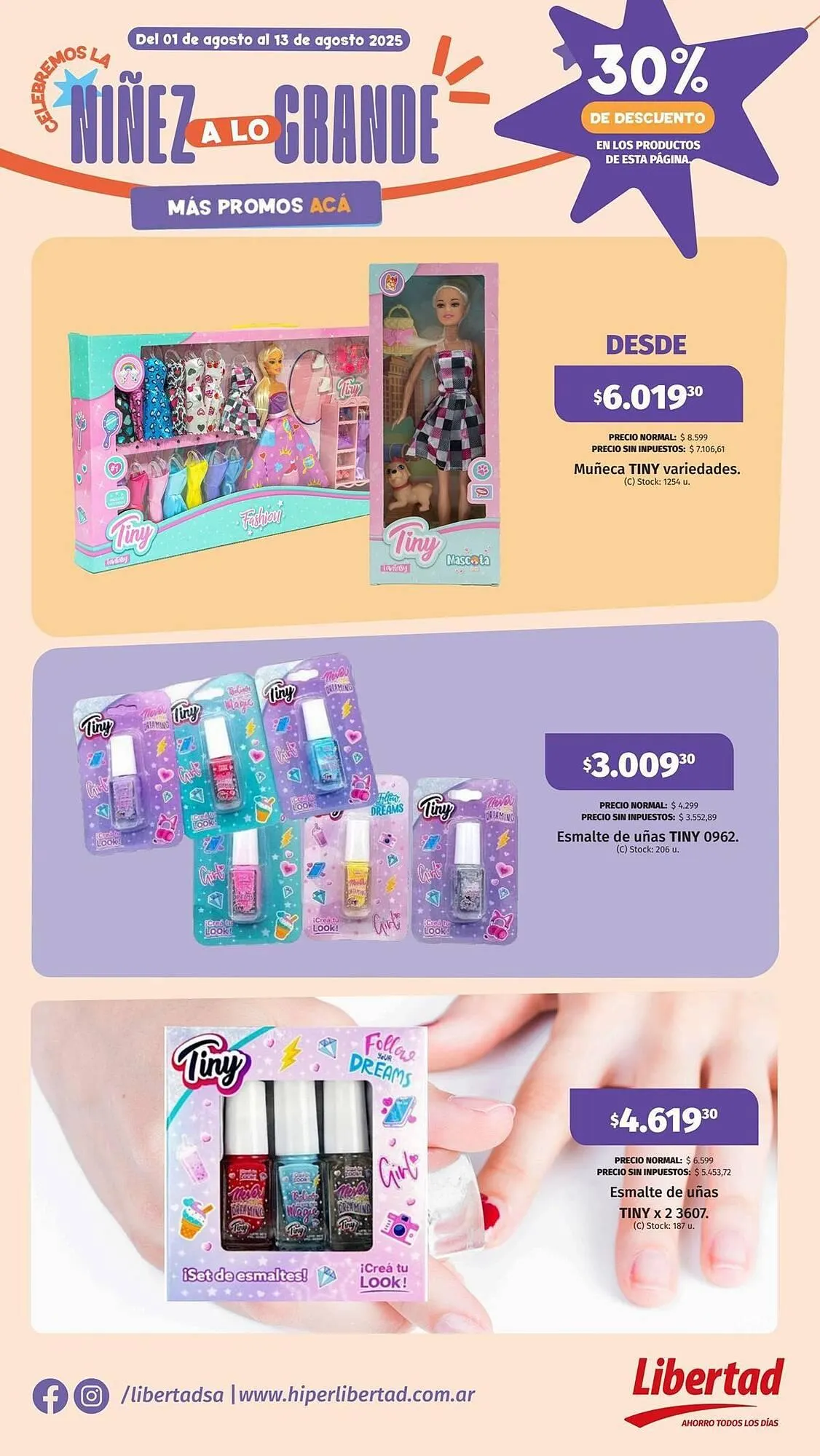 Ofertas de Catálogo Hipermercado Libertad 1 de agosto al 13 de agosto 2025 - Página 7 del catálogo