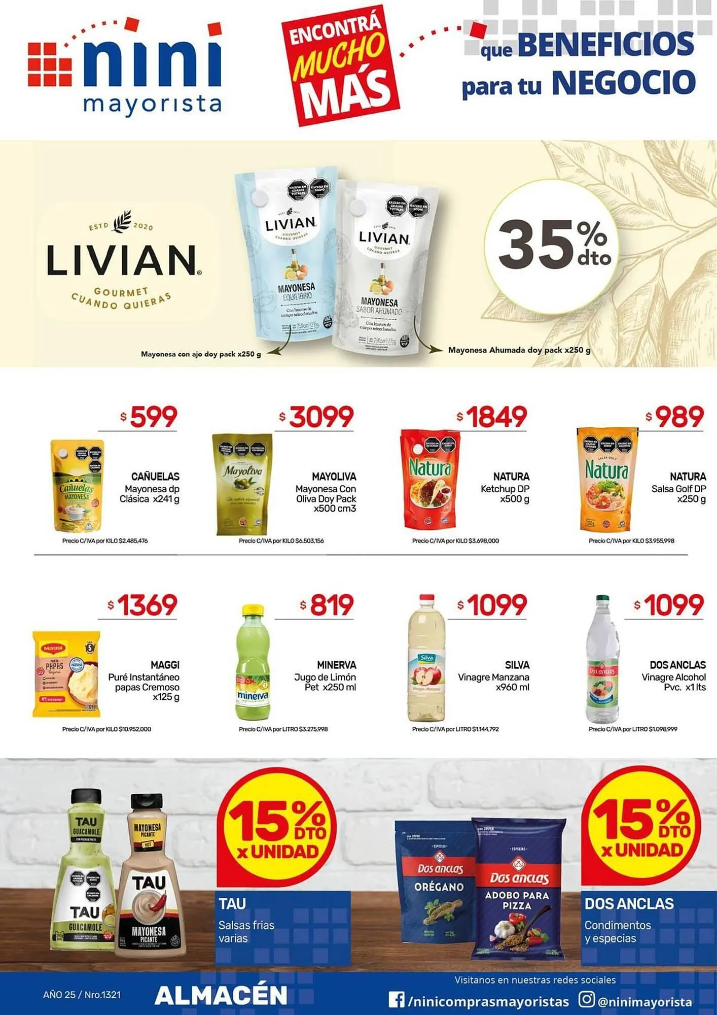 Ofertas de Catálogo Nini Mayorista 18 de agosto al 24 de agosto 2025 - Página 18 del catálogo