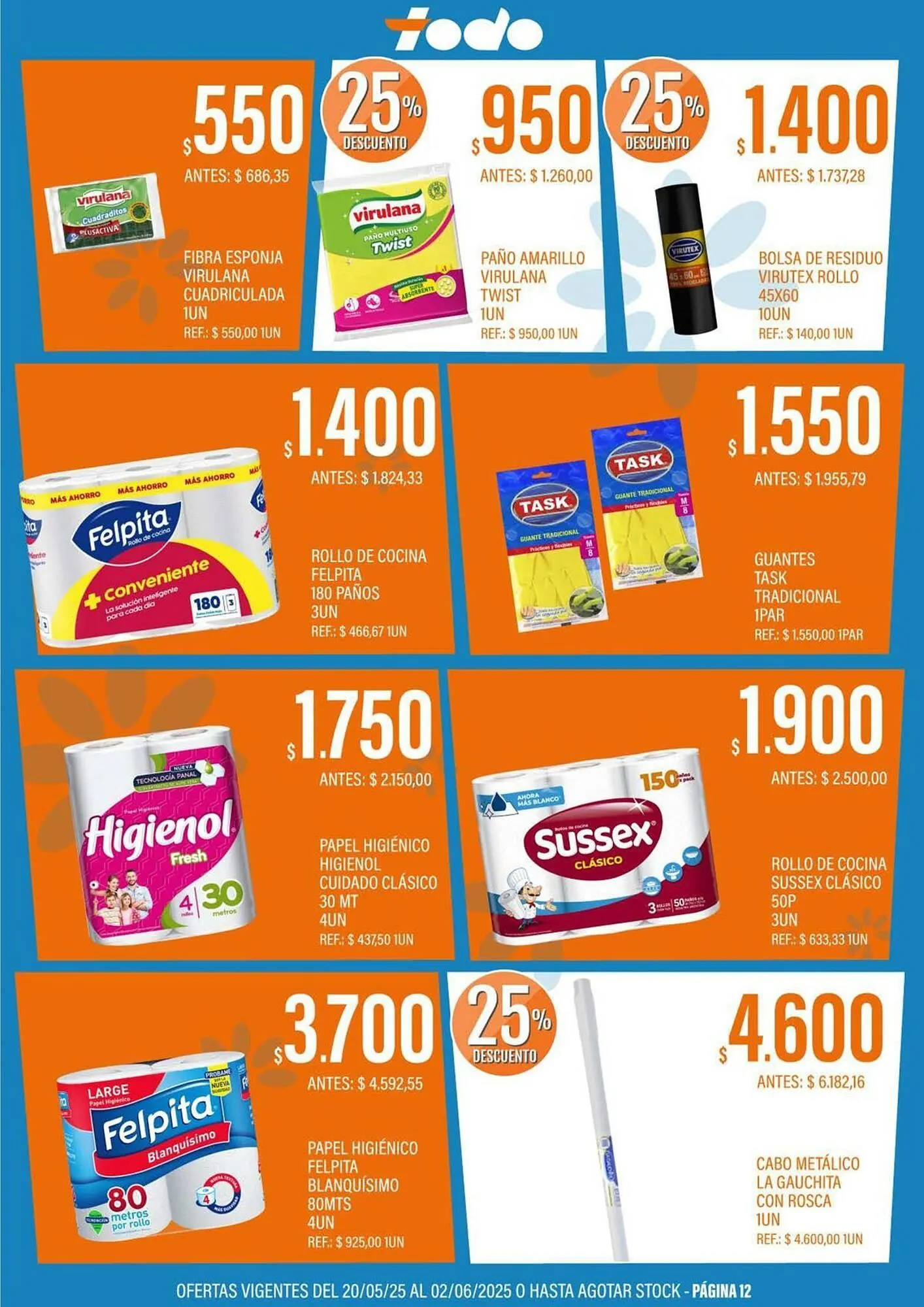 Ofertas de Catálogo Supermercados Todo 20 de mayo al 2 de junio 2025 - Página 12 del catálogo