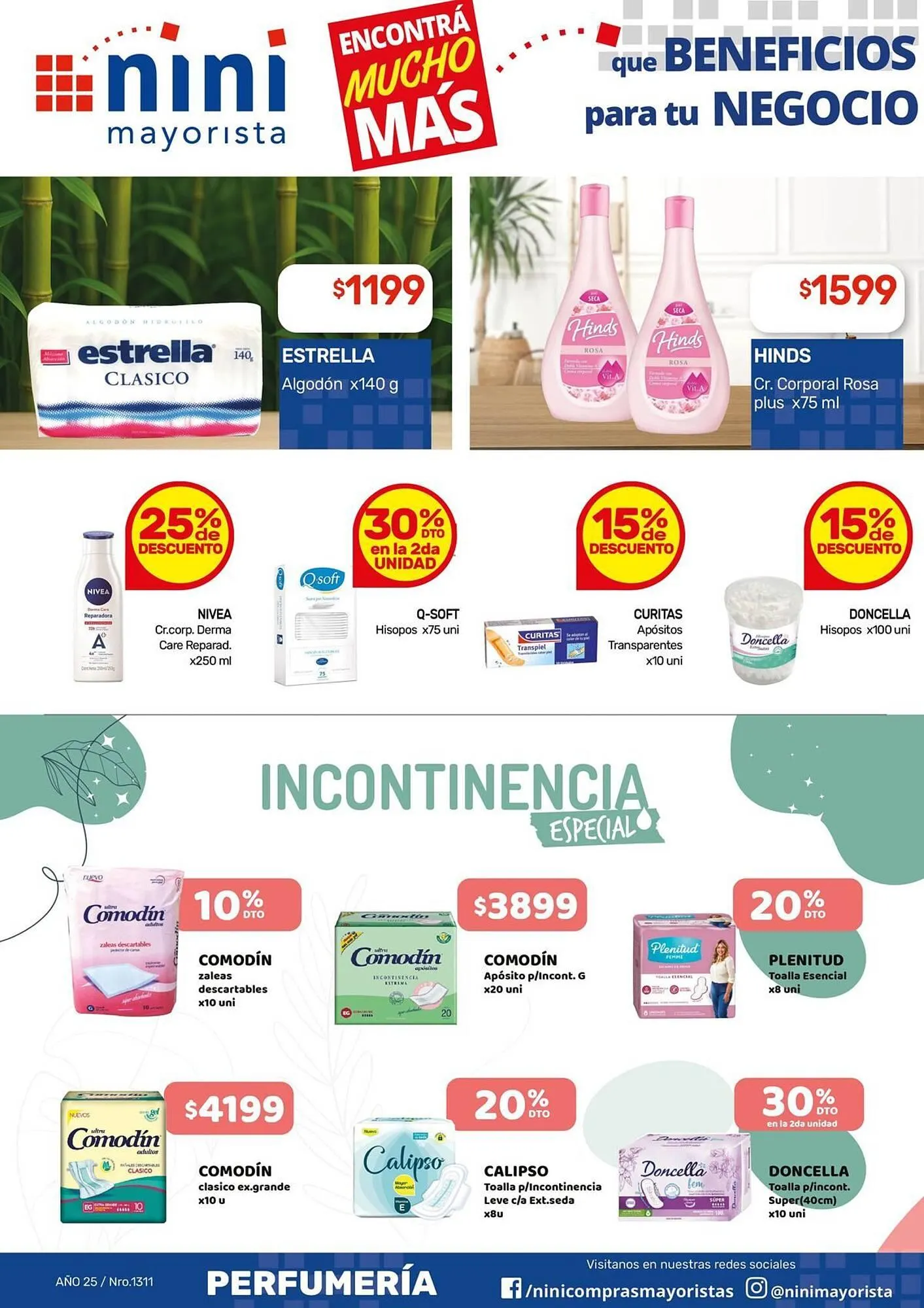 Ofertas de Catálogo Nini Mayorista 9 de junio al 15 de junio 2025 - Página 6 del catálogo