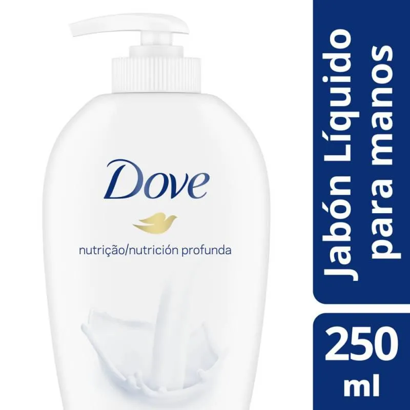 Jabón líquido para manos Dove Original X 250ml.