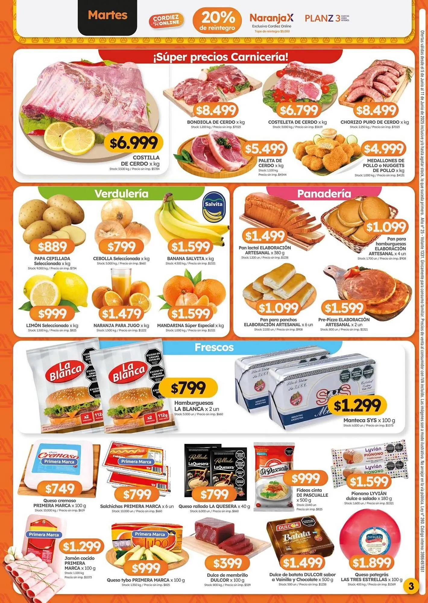 Ofertas de Catálogo Cordiez 5 de junio al 11 de junio 2025 - Página 3 del catálogo