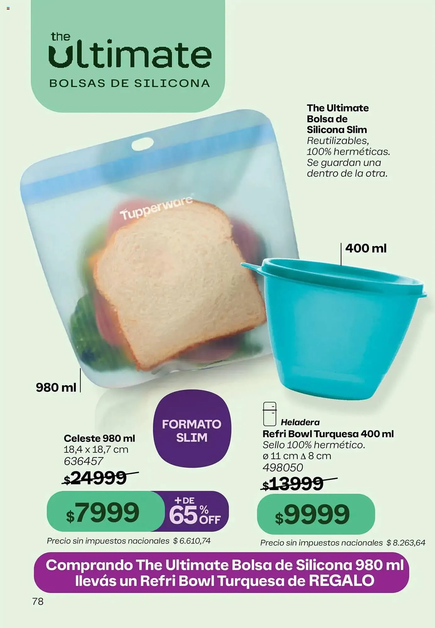 Ofertas de Catálogo Tupperware 23 de julio al 6 de agosto 2025 - Página 79 del catálogo