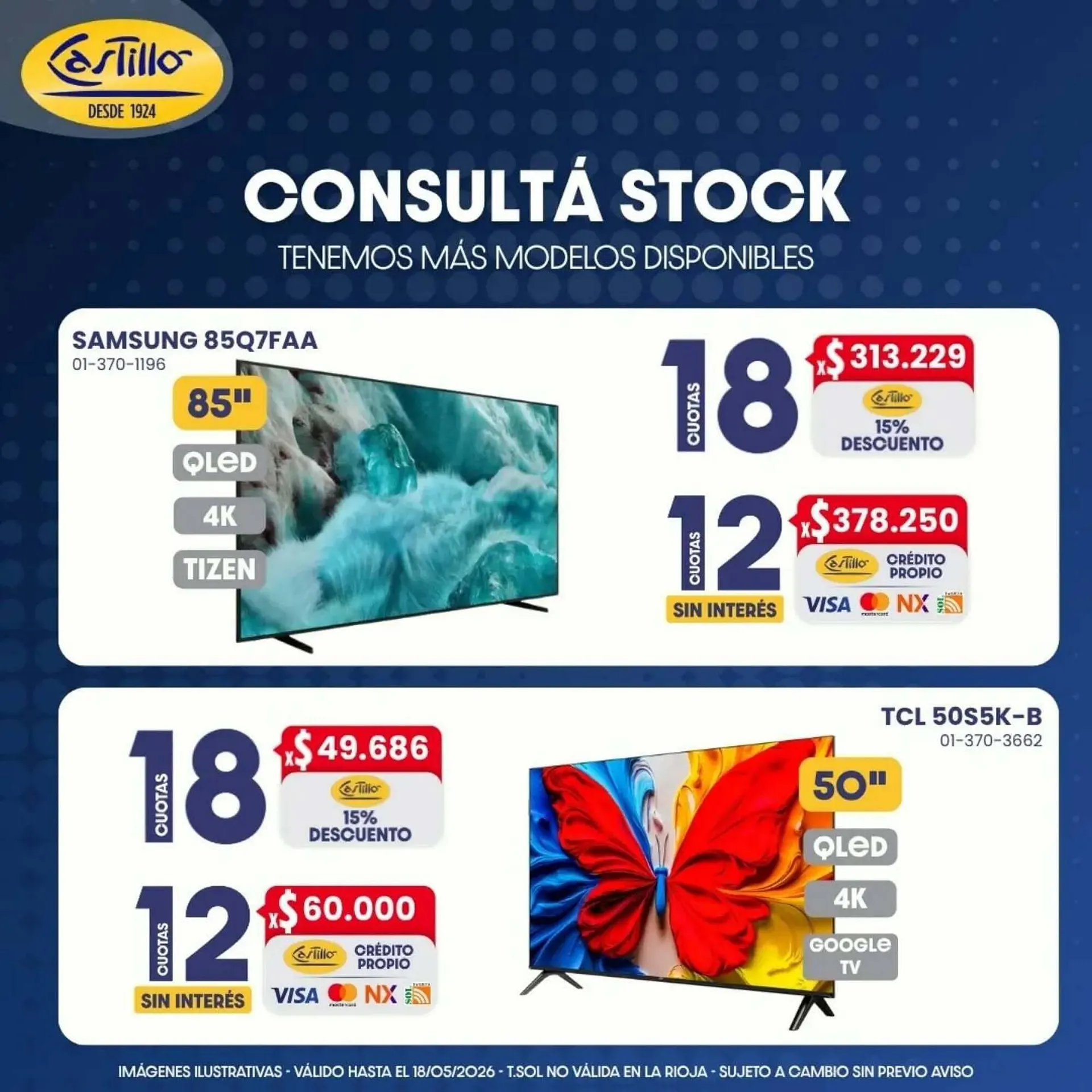 Ofertas de Catálogo Castillo Hogar 6 de mayo al 18 de mayo 2026 - Página 4 del catálogo