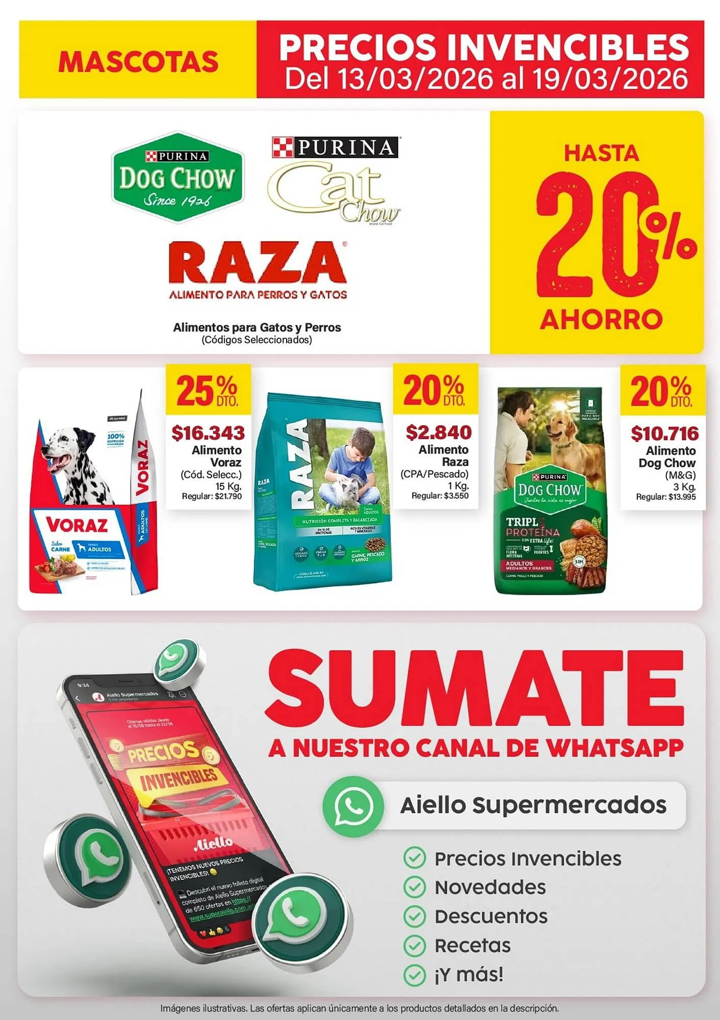 Ofertas de Catálogo Supermercados Aiello 16 de marzo al 19 de marzo 2026 - Página 2 del catálogo