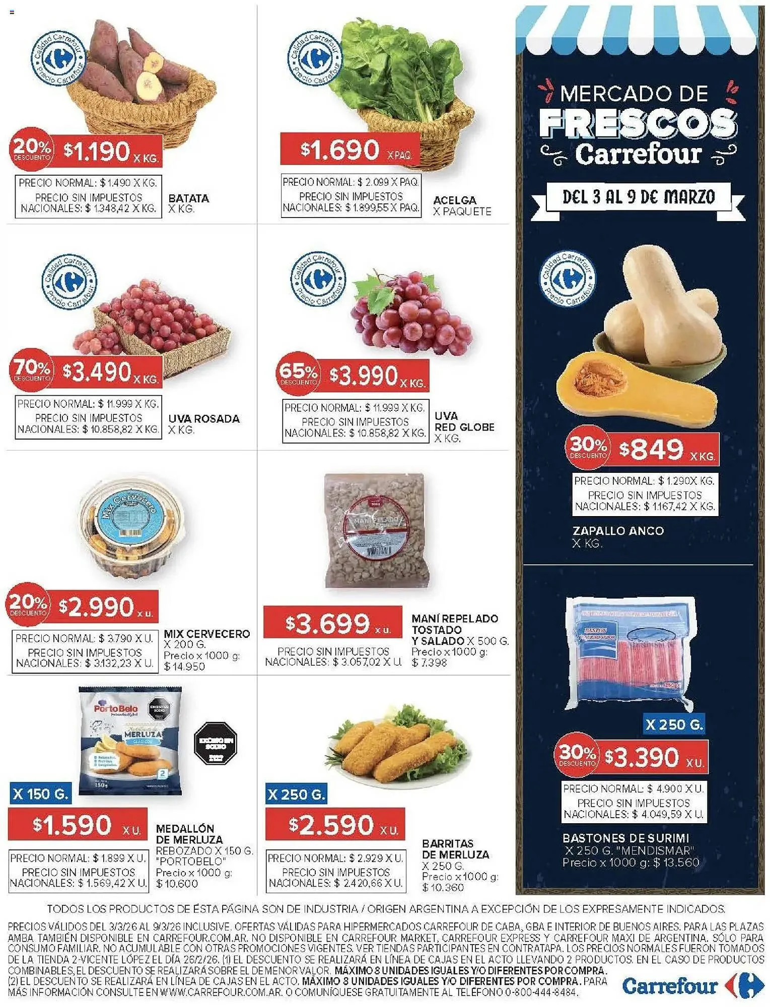 Ofertas de Catálogo Carrefour 3 de marzo al 9 de marzo 2026 - Página 19 del catálogo
