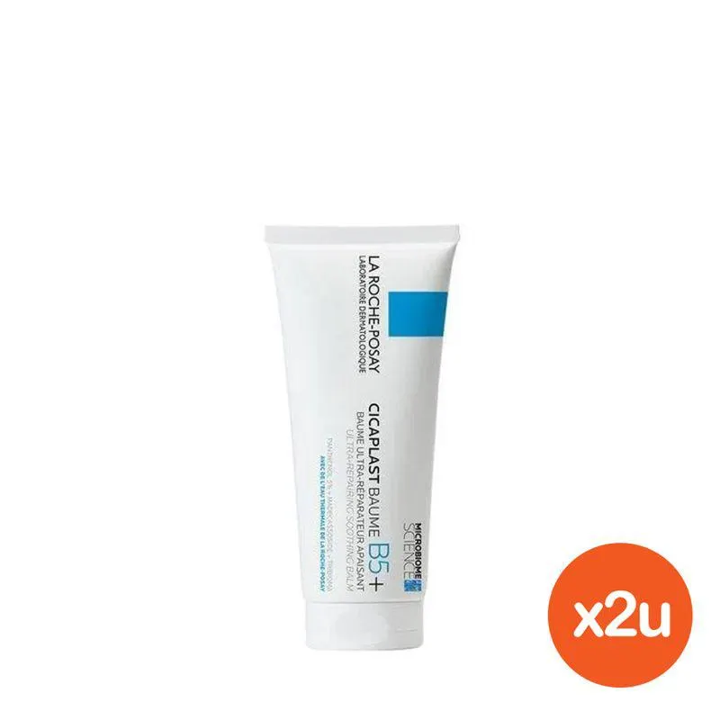 Bálsamo Facial La Roche-Posay Cicaplast B5+ x 100 ml x 2 un