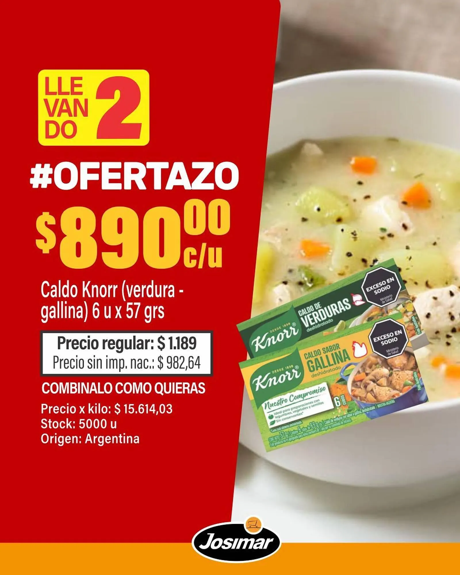 Ofertas de Catálogo Josimar 16 de mayo al 18 de mayo 2025 - Página 1 del catálogo