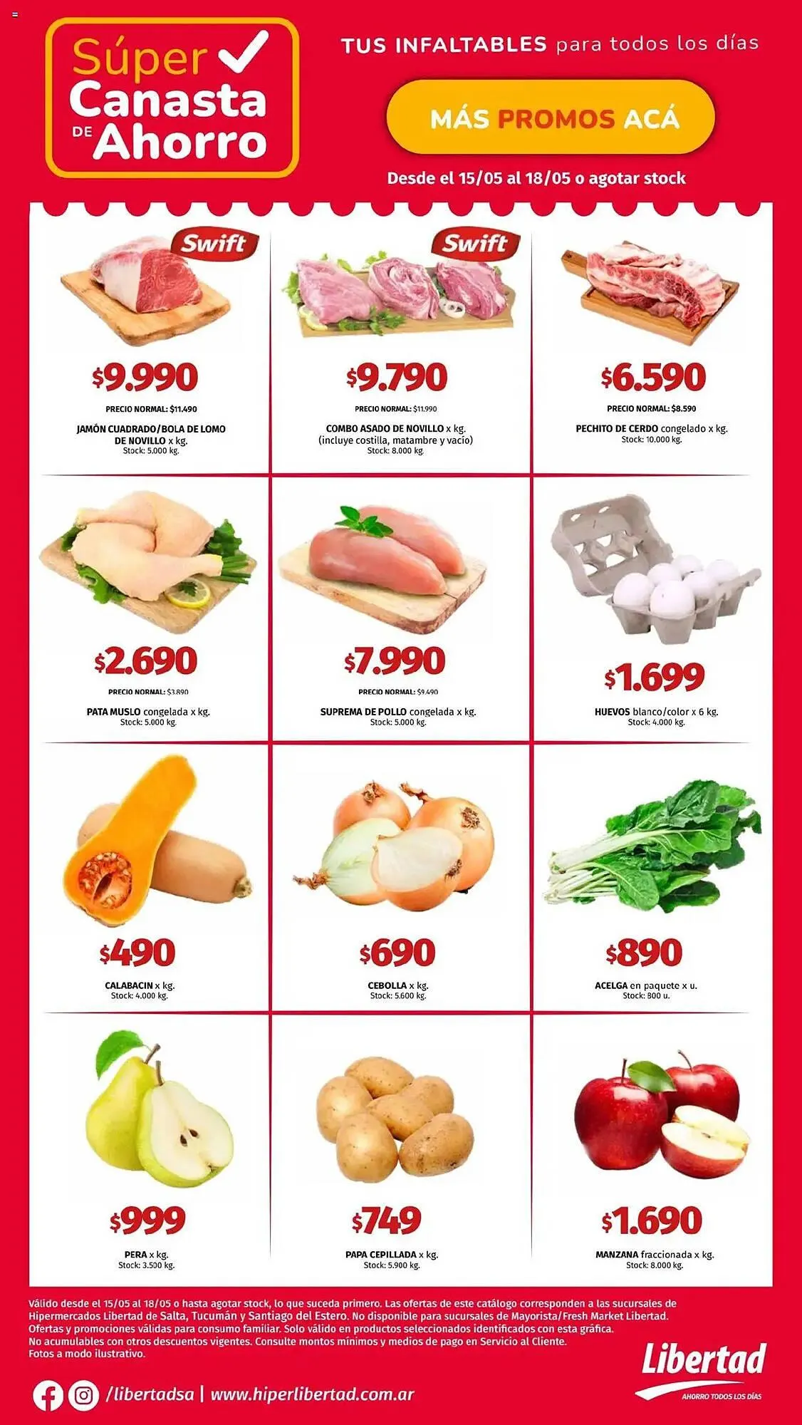 Ofertas de Catálogo Hipermercado Libertad 15 de mayo al 18 de mayo 2025 - Página 2 del catálogo