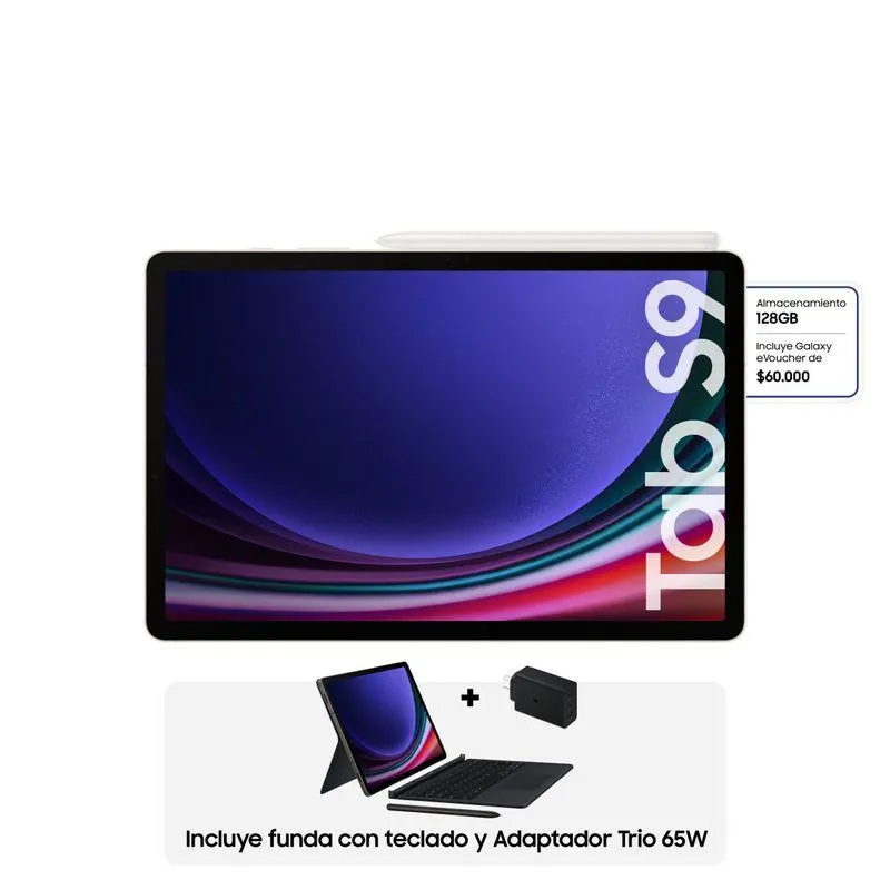 Tablet Samsung Galaxy S9 X710 beige 11'' 8/128 Gb.