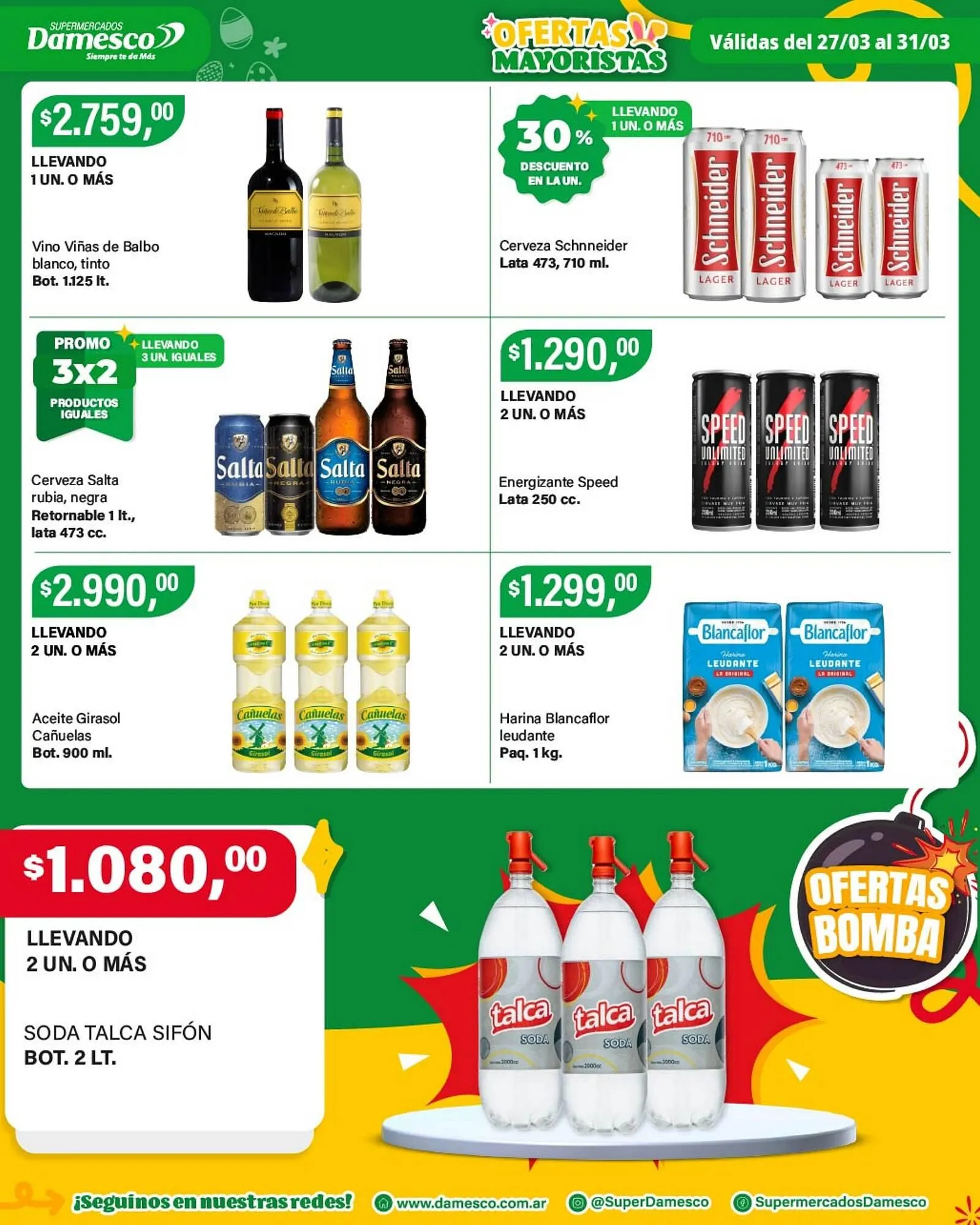 Ofertas de Catálogo Supermercados Damesco 27 de marzo al 31 de marzo 2026 - Página 3 del catálogo