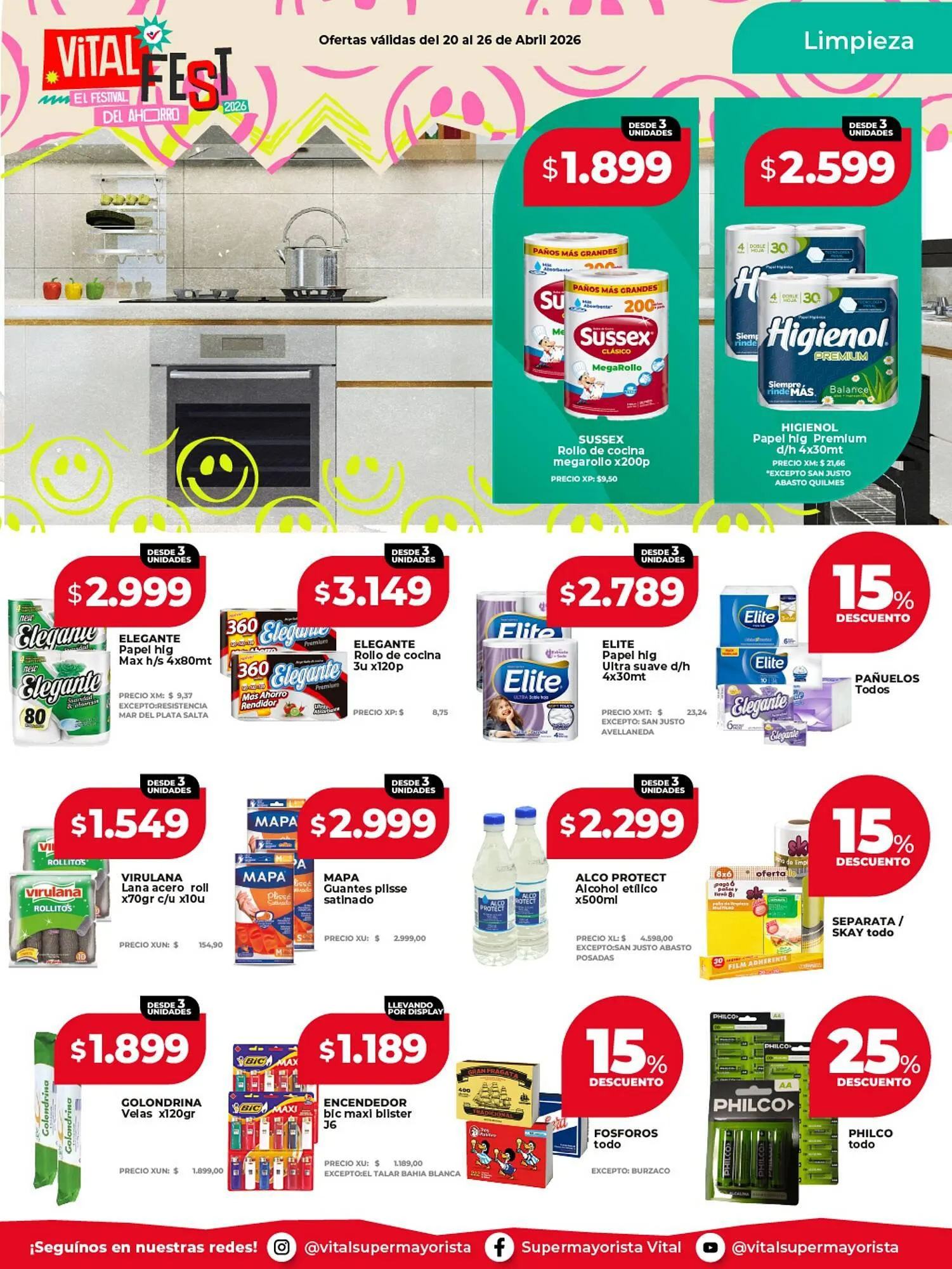 Ofertas de Catálogo Supermayorista Vital 20 de abril al 26 de abril 2026 - Página 9 del catálogo