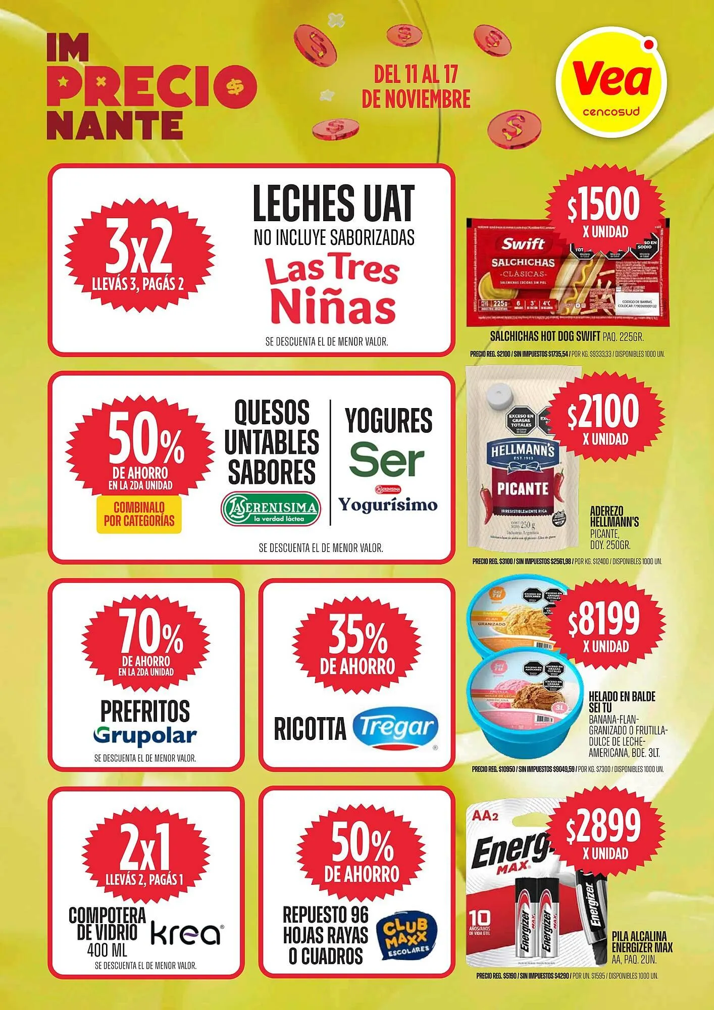 Ofertas de Catálogo Supermercados Vea 11 de noviembre al 17 de noviembre 2025 - Página 6 del catálogo