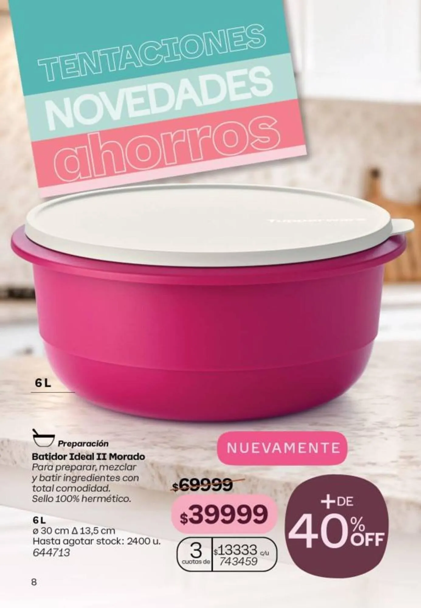 Ofertas de Catálogo Tupperware 15 de abril al 30 de abril 2025 - Página 9 del catálogo