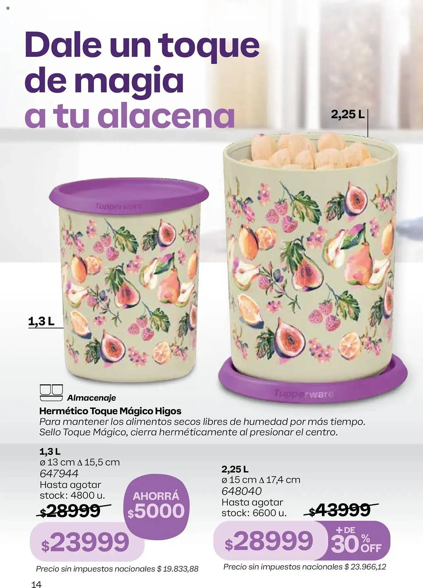 Ofertas de Catálogo Tupperware 11 de agosto al 25 de agosto 2025 - Página 15 del catálogo
