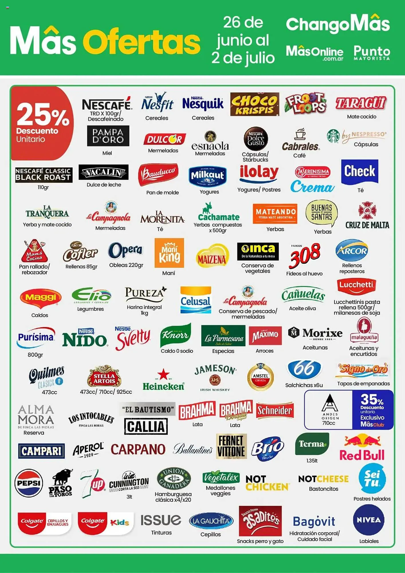 Ofertas de Catálogo Changomas 26 de junio al 3 de julio 2025 - Página 3 del catálogo