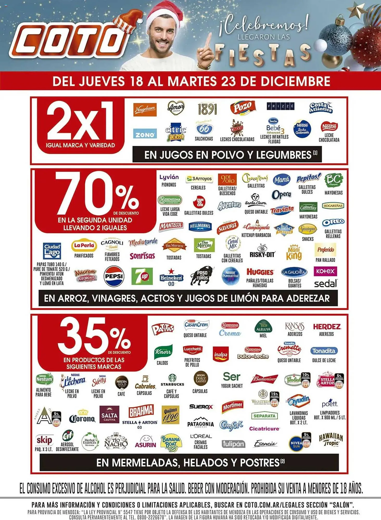 Ofertas de Catálogo Coto 18 de diciembre al 23 de diciembre 2025 - Página 1 del catálogo