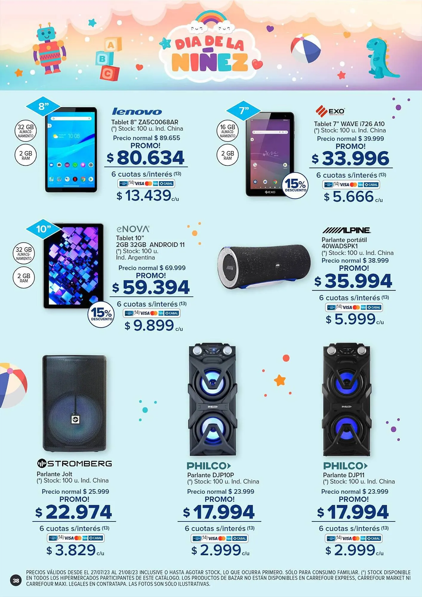 Ofertas de Catálogo Carrefour 27 de julio al 21 de agosto 2023 - Página 38 del catálogo