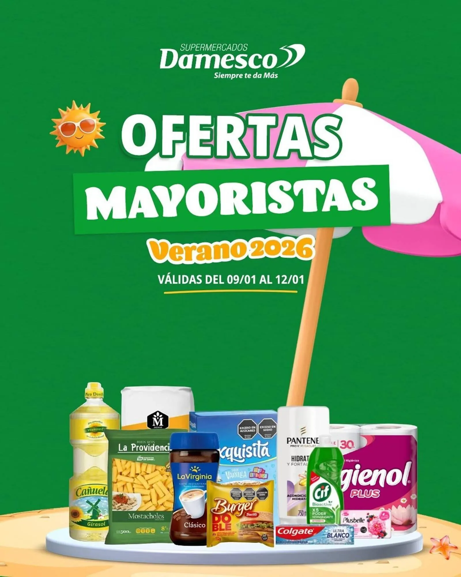 Ofertas de Catálogo Supermercados Damesco 1 de septiembre al 1 de diciembre 2026 - Página 1 del catálogo