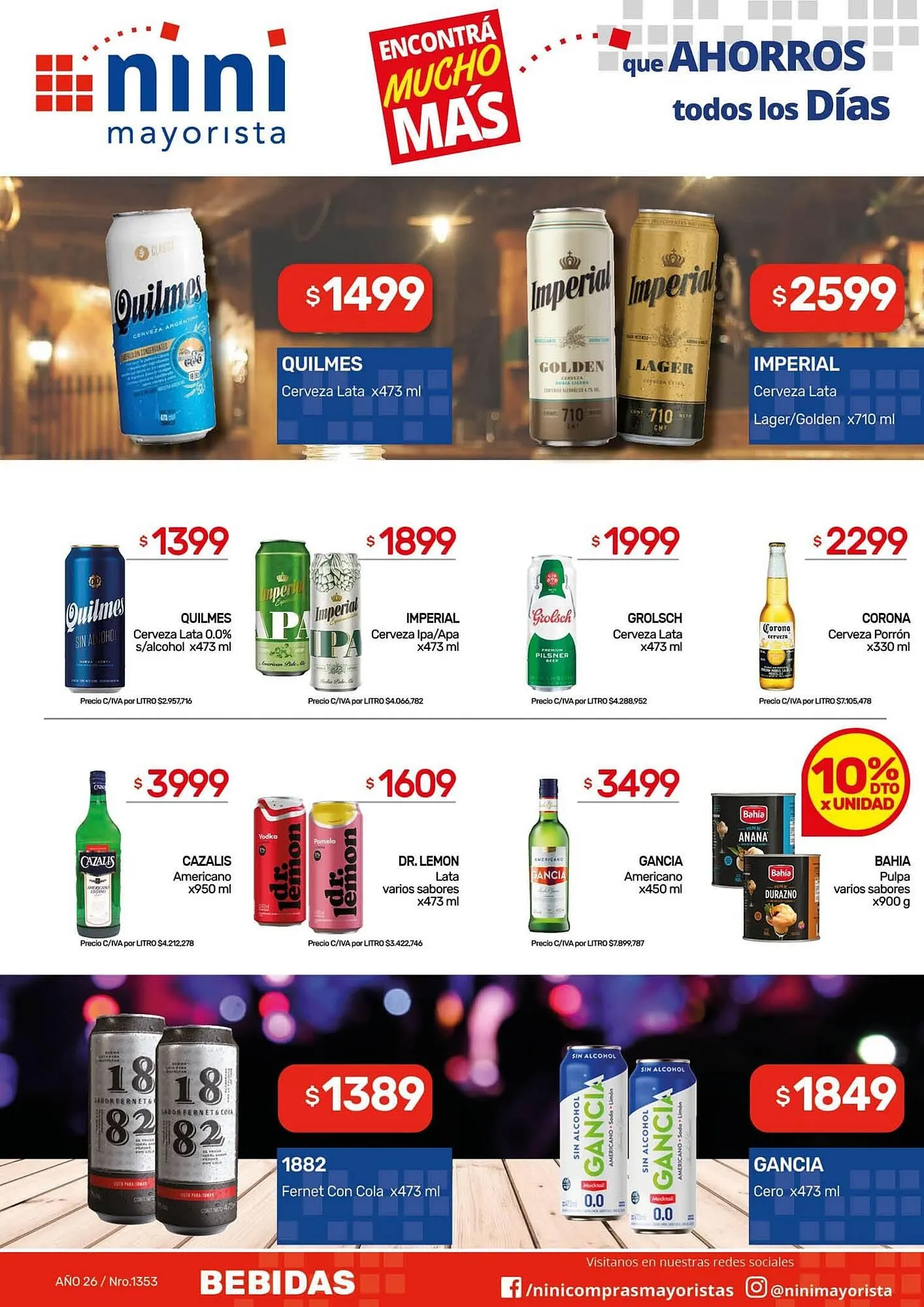 Ofertas de Catálogo Nini Mayorista 30 de marzo al 5 de abril 2026 - Página 13 del catálogo