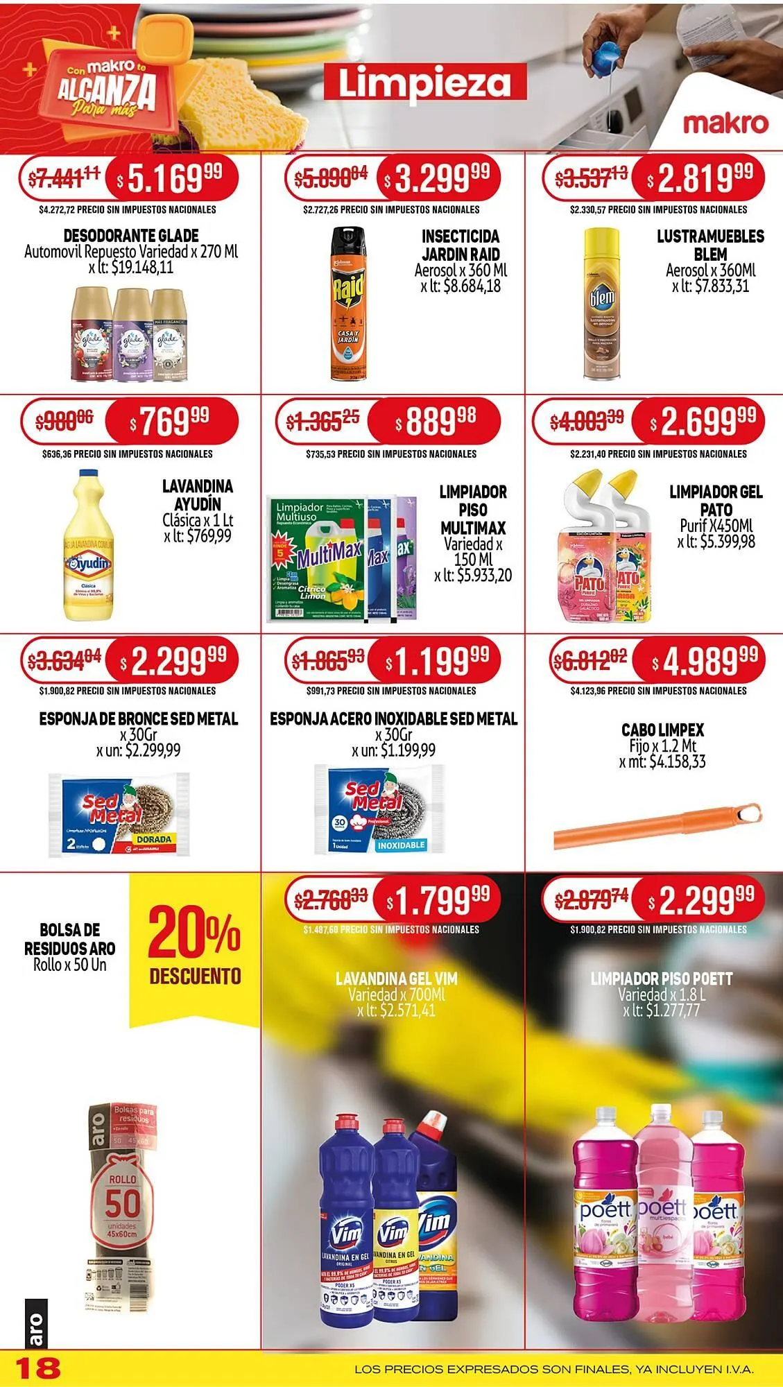 Ofertas de Catálogo Makro 29 de mayo al 4 de junio 2025 - Página 18 del catálogo