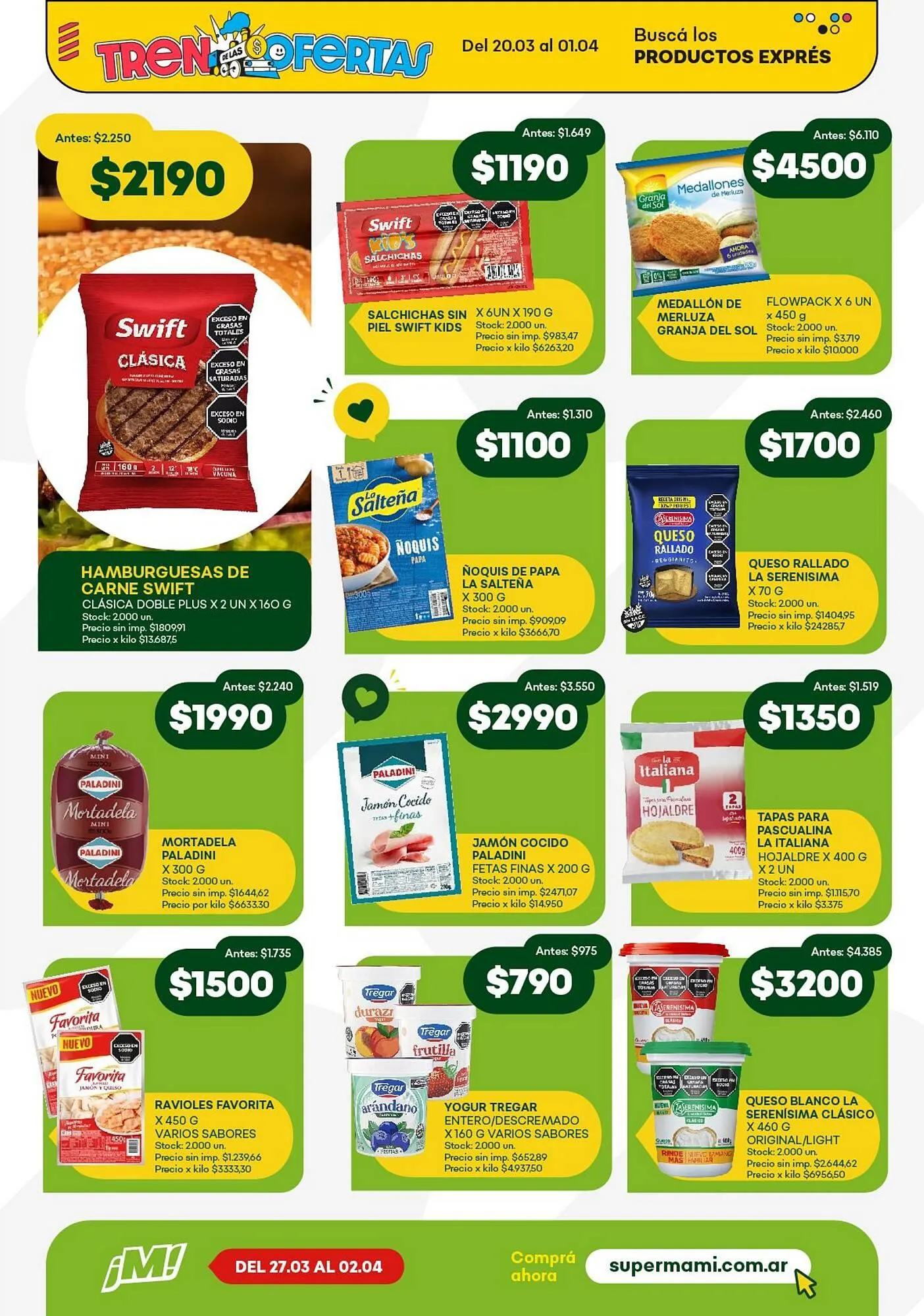 Ofertas de Catálogo Super MAMI 27 de marzo al 2 de abril 2025 - Página 11 del catálogo