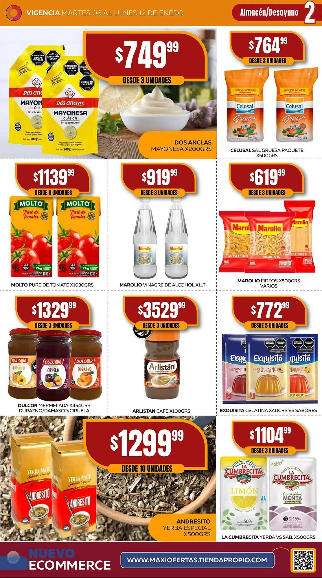 Ofertas de Catálogo Maxi Ofertas 6 de enero al 12 de enero 2026 - Página 2 del catálogo