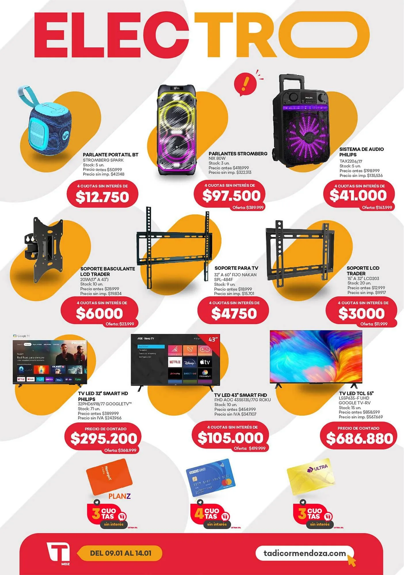 Ofertas de Catálogo Supermercados Tadicor 10 de enero al 14 de enero 2025 - Página 9 del catálogo