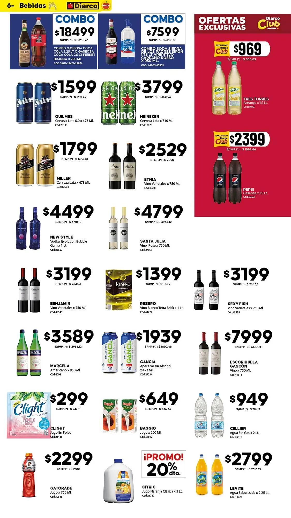 Ofertas de Catálogo Diarco 4 de mayo al 8 de mayo 2026 - Página 6 del catálogo