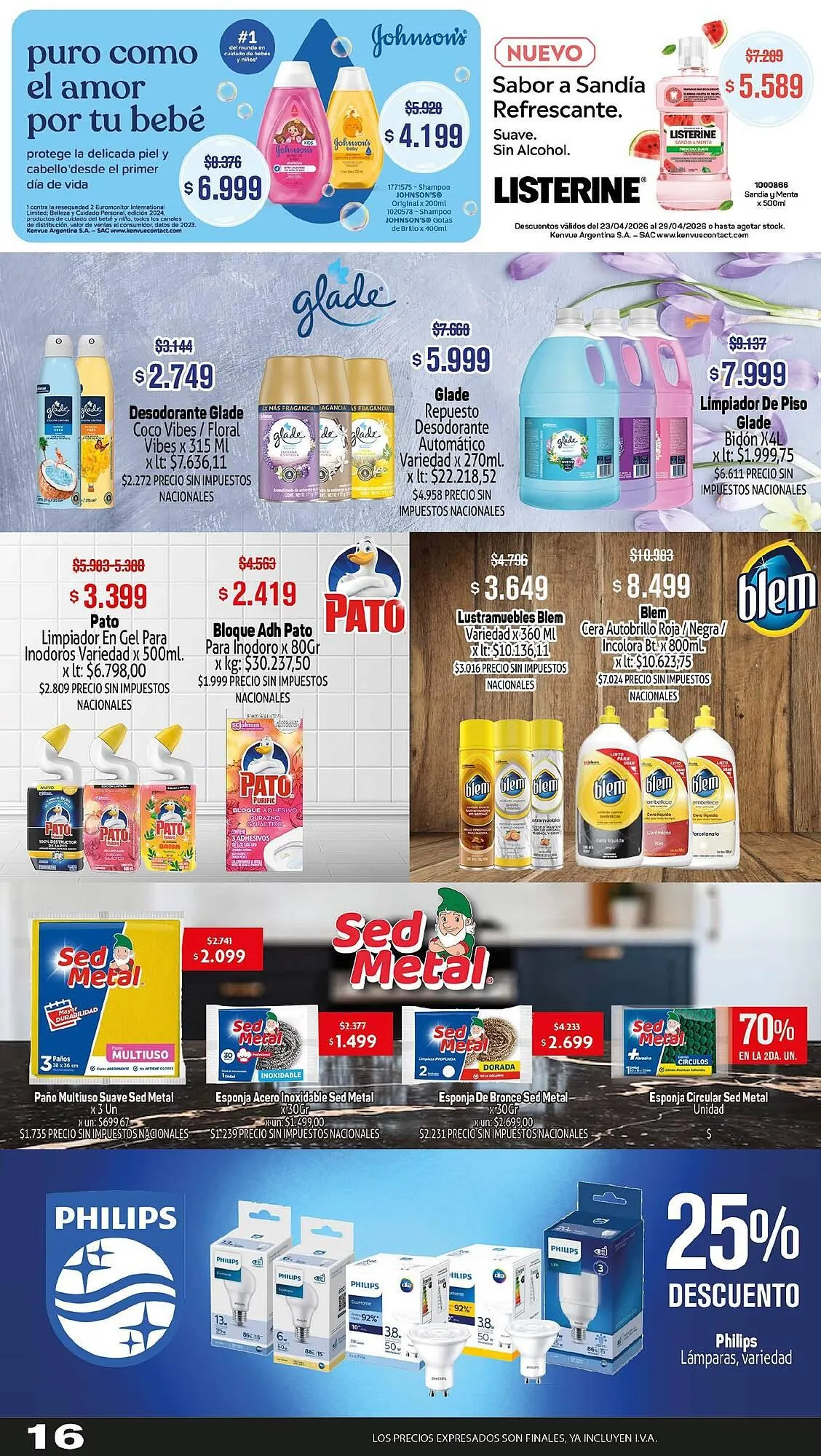 Ofertas de Catálogo Makro 23 de abril al 29 de abril 2026 - Página 16 del catálogo
