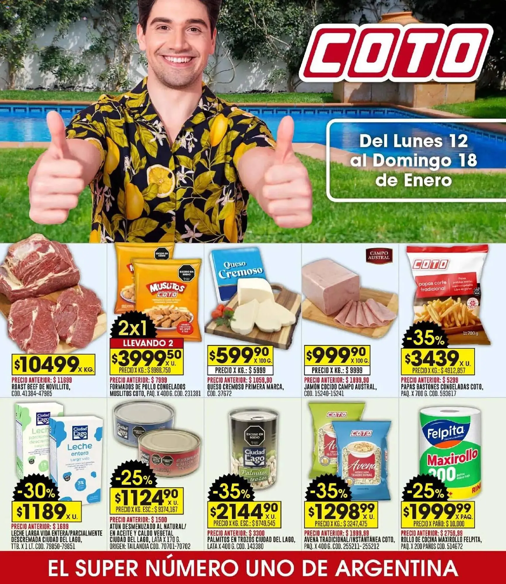 Ofertas de Catálogo Coto 12 de enero al 18 de enero 2026 - Página 1 del catálogo