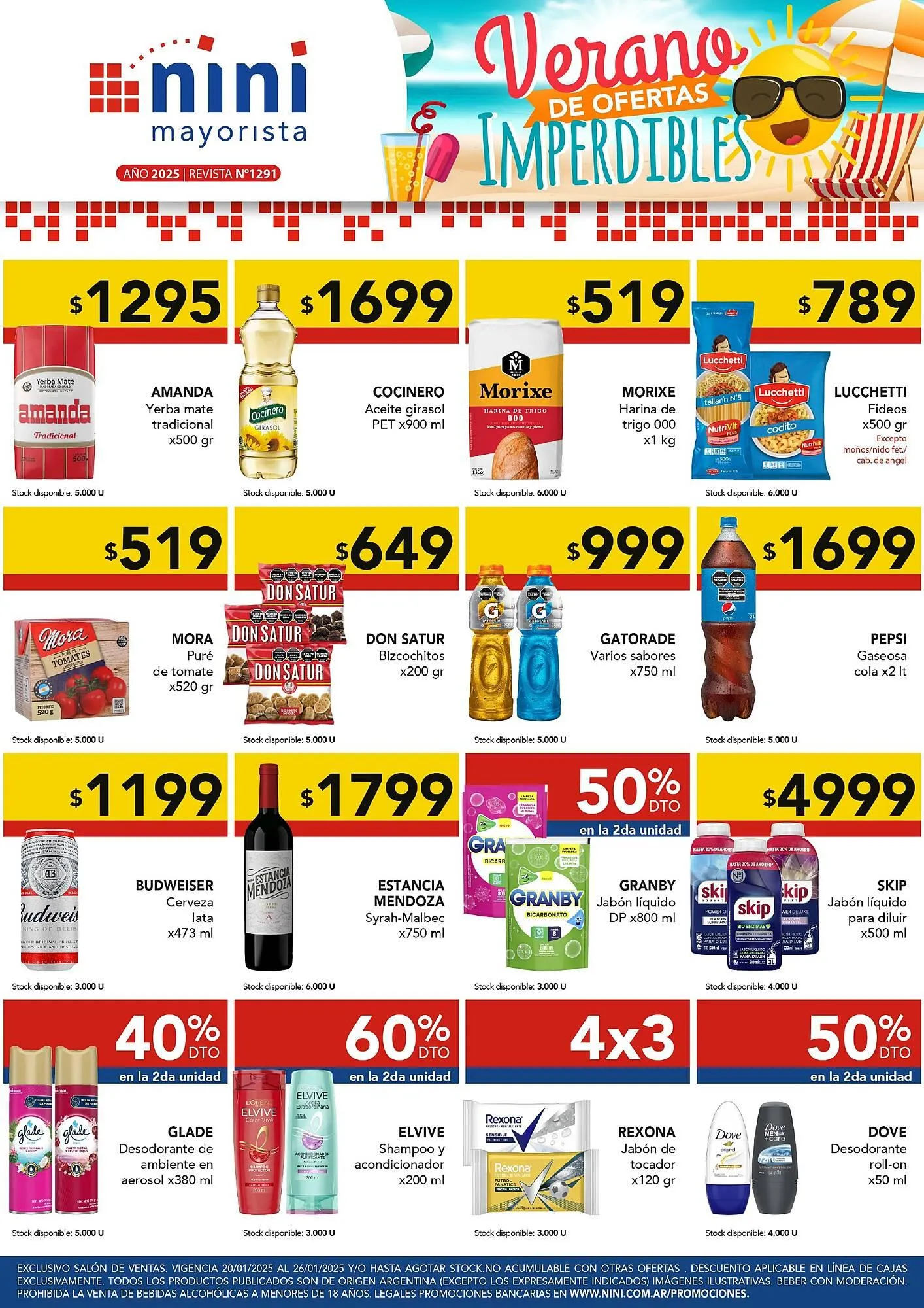 Ofertas de Catálogo Nini Mayorista 20 de enero al 26 de enero 2025 - Página 1 del catálogo