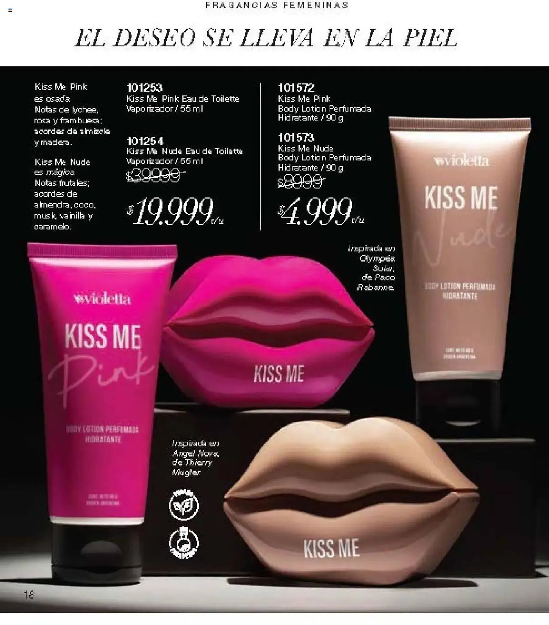 Ofertas de Catálogo Violetta Cosméticos 20 de marzo al 2 de abril 2025 - Página 85 del catálogo