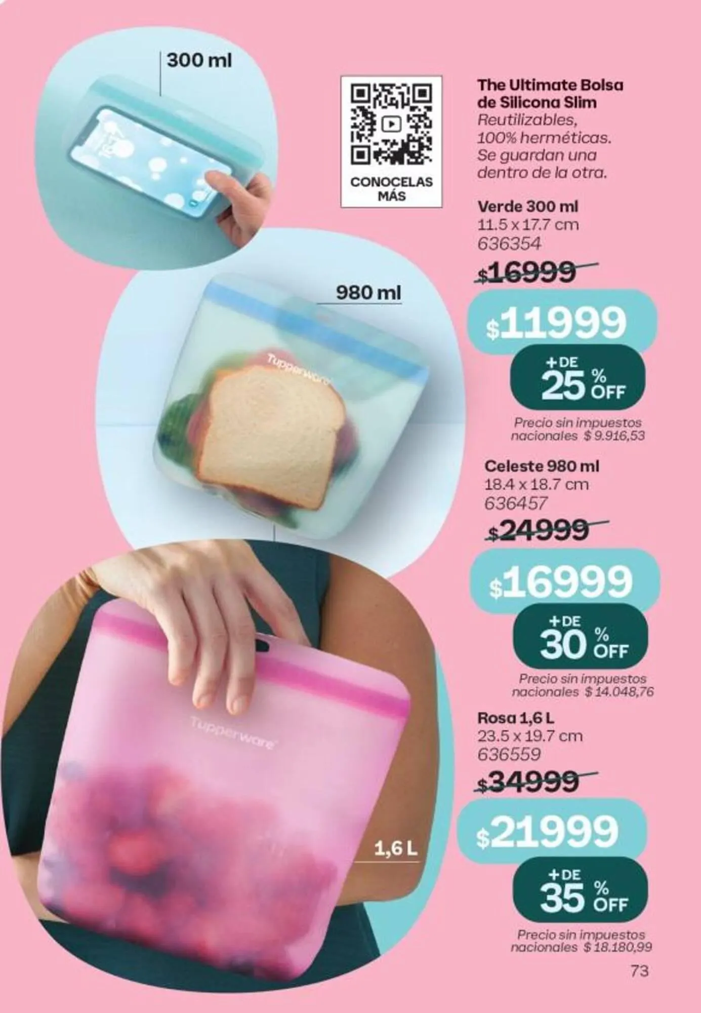 Ofertas de Catálogo Tupperware 10 de mayo al 31 de mayo 2025 - Página 74 del catálogo
