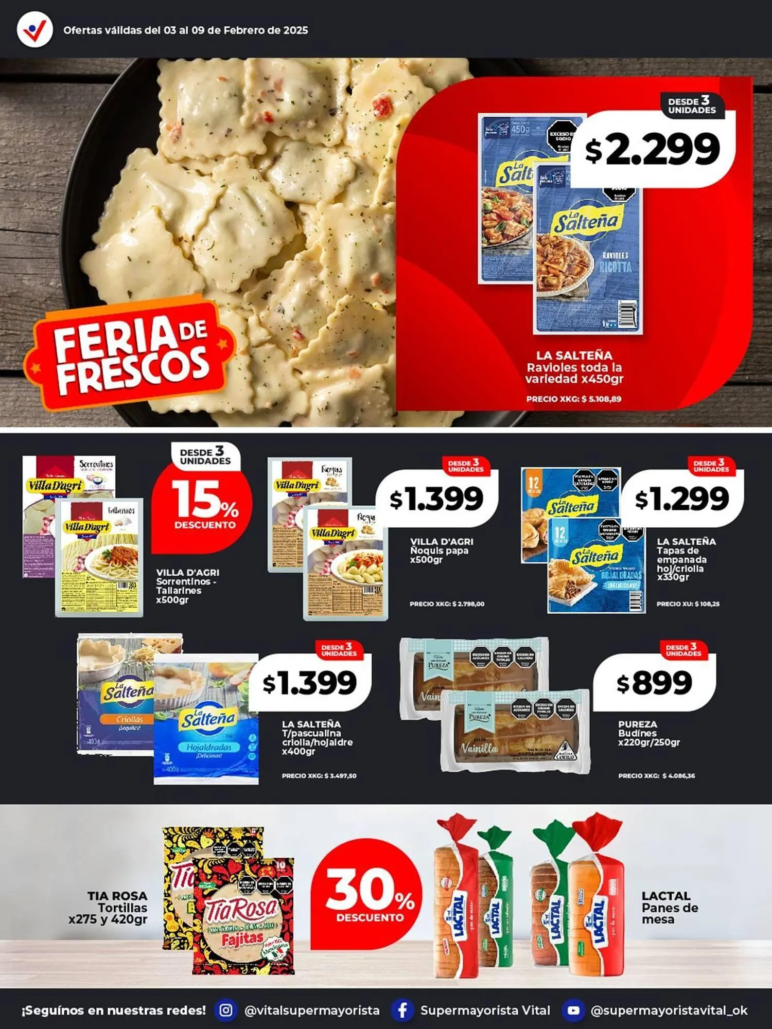 Ofertas de Catálogo Supermayorista Vital 3 de febrero al 9 de febrero 2025 - Página 23 del catálogo