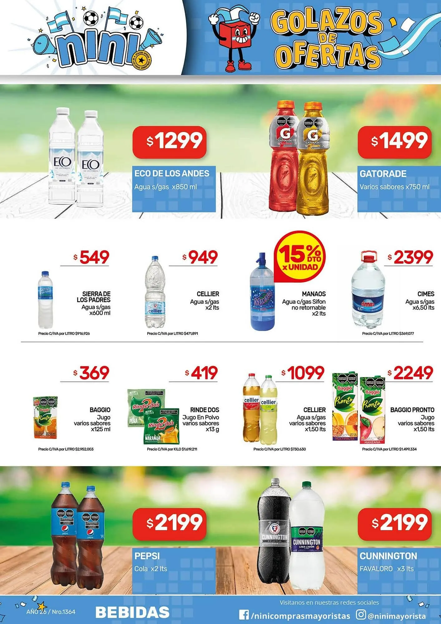 Ofertas de Catálogo Nini Mayorista 15 de junio al 21 de junio 2026 - Página 14 del catálogo