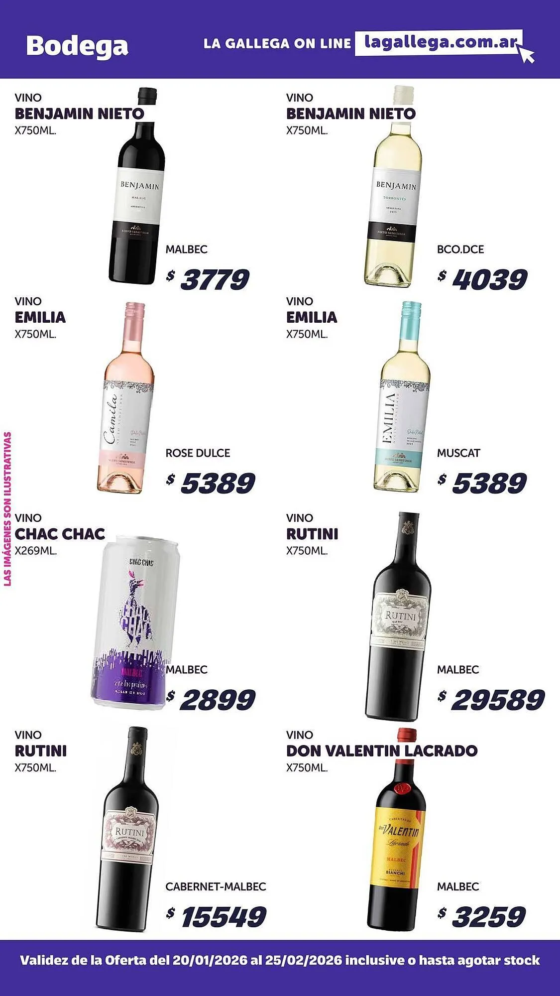 Ofertas de Catálogo La Gallega Supermercados 13 de febrero al 25 de febrero 2026 - Página 10 del catálogo